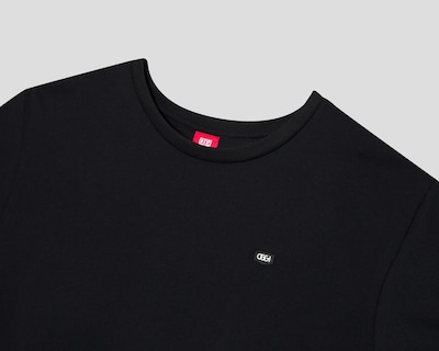 Foto 3 | Playera Cuello Redondo Oggi Negra para Hombre