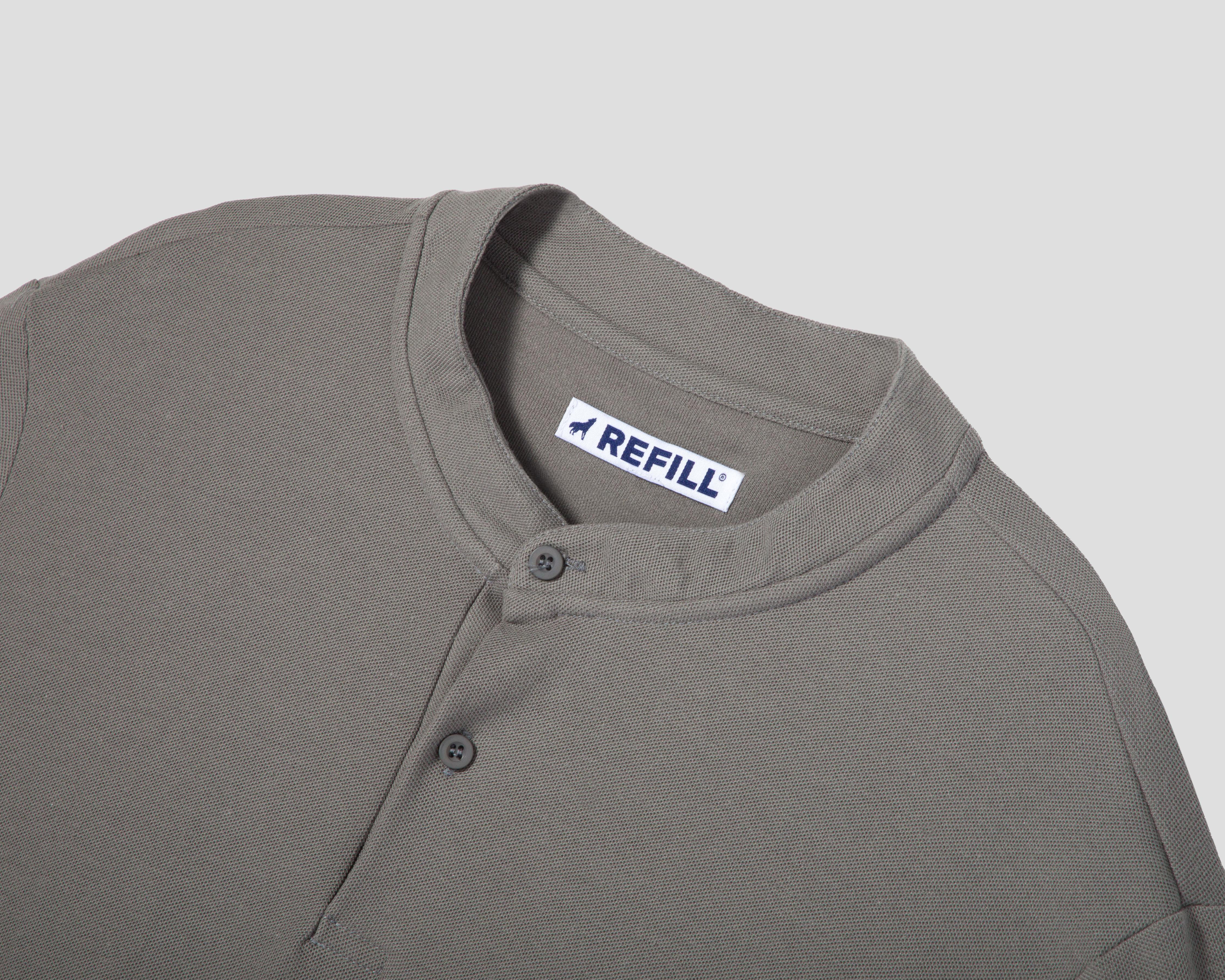 Foto 4 pulgar | Playera Cuello Redondo Refill Gris para Hombre