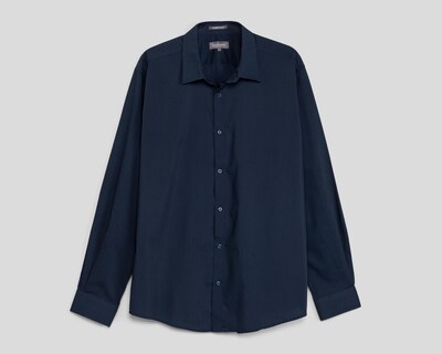 Foto 1 | Camisa de Vestir Wall Street Manga Larga Cuello Americano para Hombre