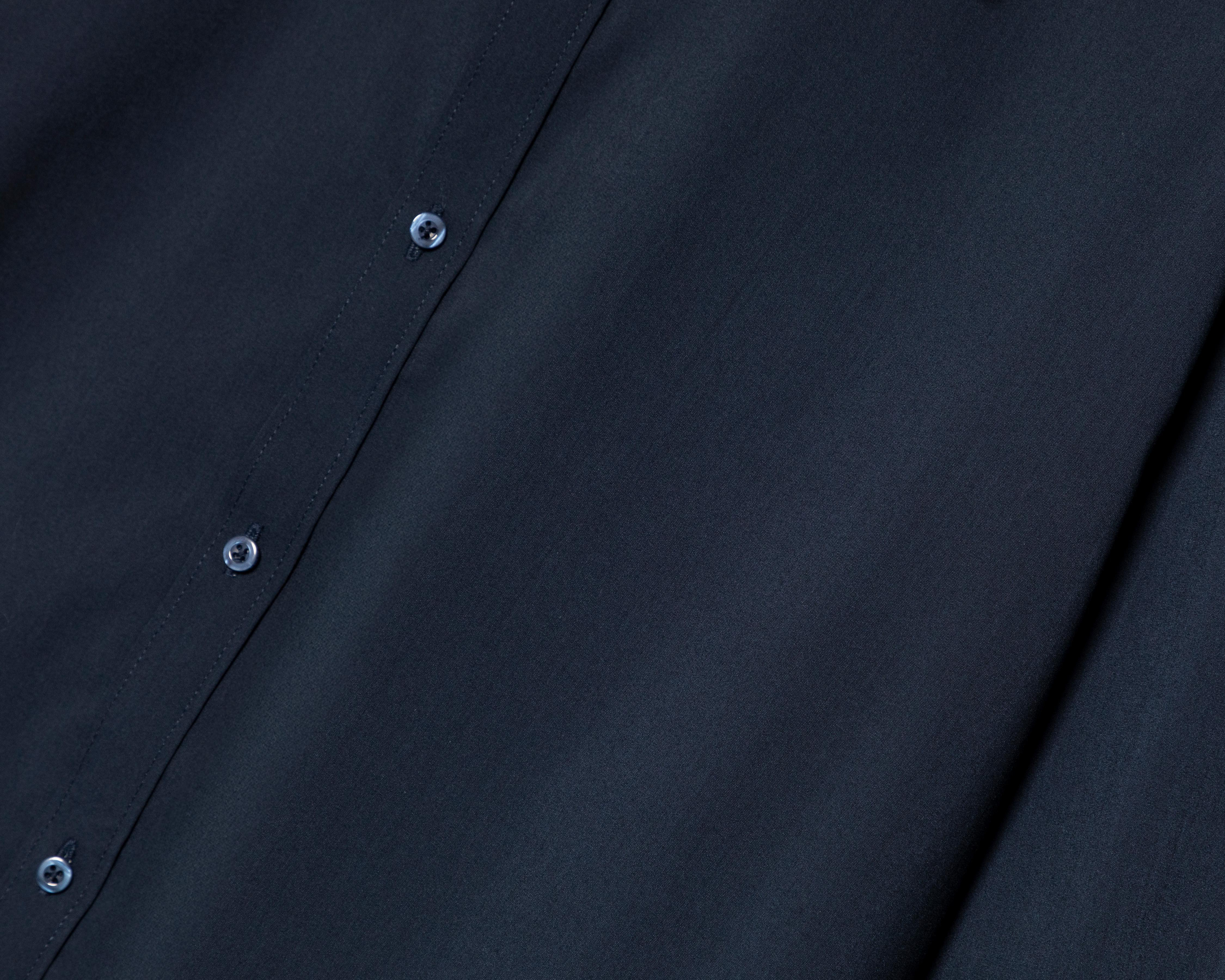 Foto 4 pulgar | Camisa de Vestir Wall Street Manga Larga Cuello Americano para Hombre