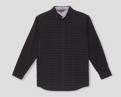 Foto 1 | Camisa Casual de Algodón Porto Sur Regular a Cuadros para Hombre