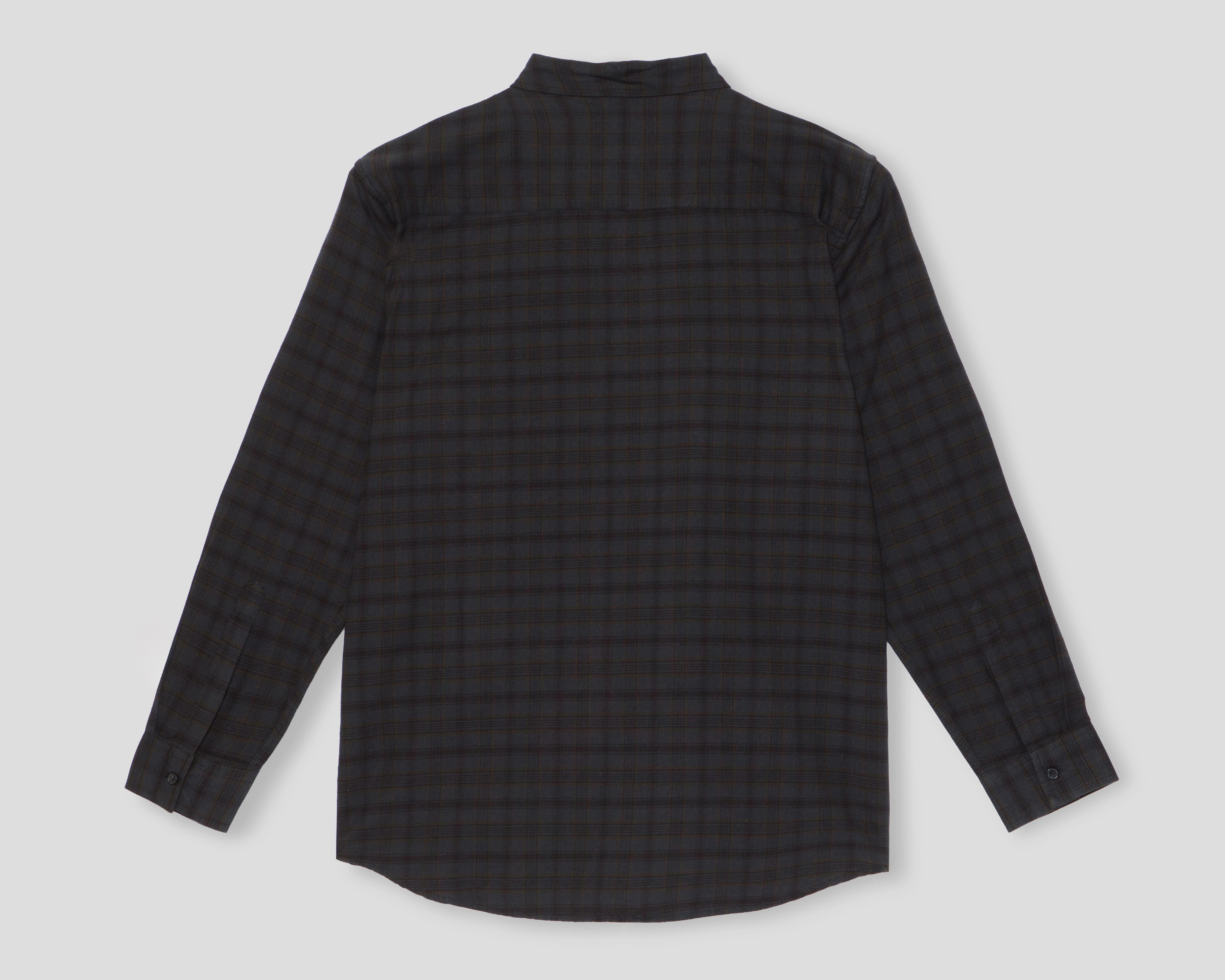 Foto 3 pulgar | Camisa Casual de Algodón Porto Sur Regular a Cuadros para Hombre