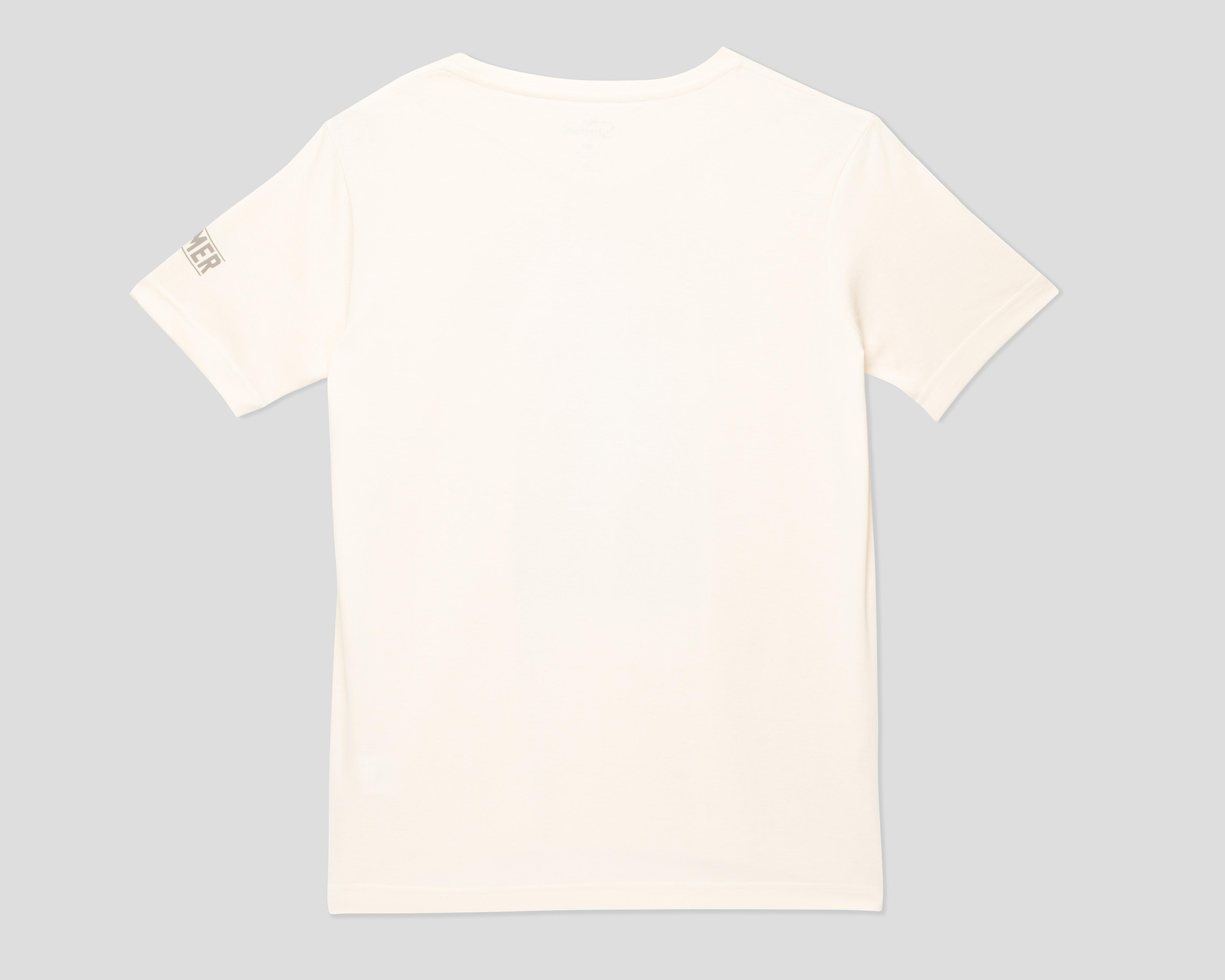 Foto 3 pulgar | Playera de Cuello Redondo Beige Disney The Simpsons para Hombre