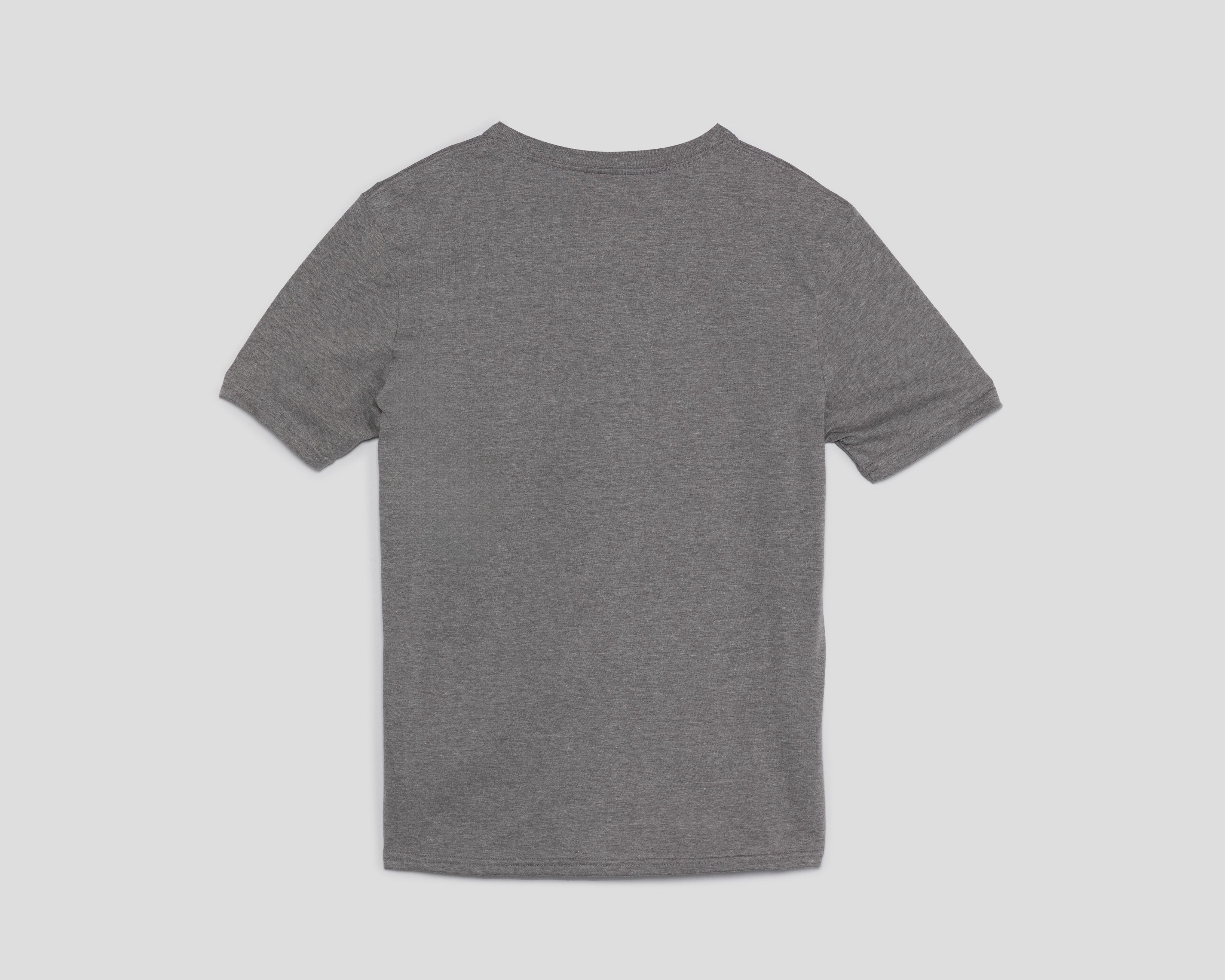 Foto 3 pulgar | Playera Cuello Redondo Refill Gris para Hombre
