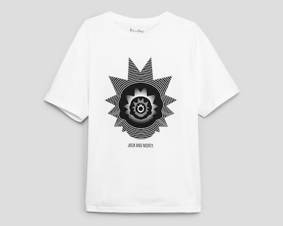 Foto 1 | Playera Rick & Morty Cuello Redondo para Hombre