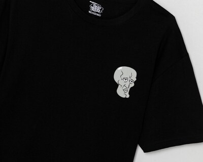 Foto 3 | Playera Bob Esponja Cuello Redondo para Hombre