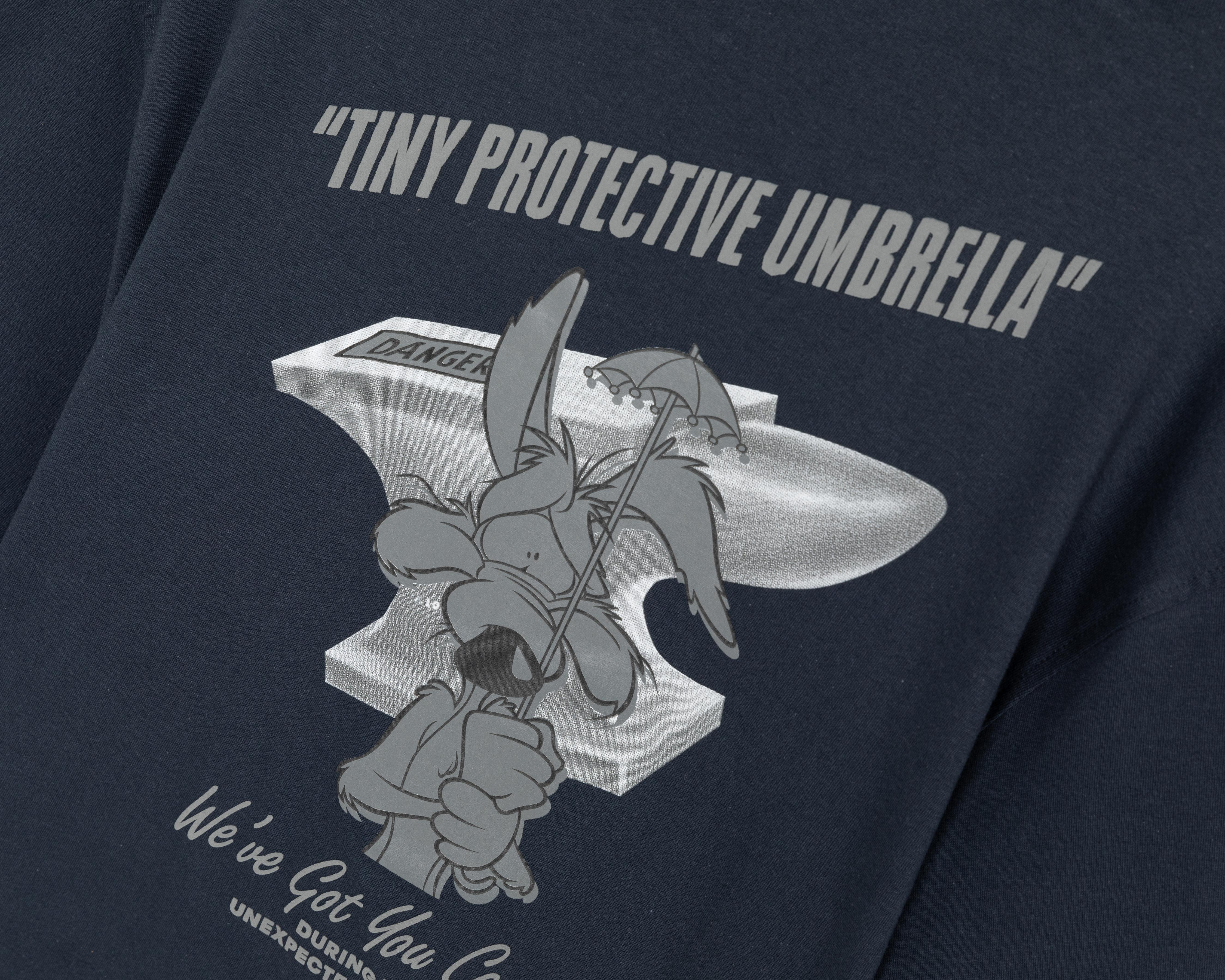 Foto 5 pulgar | Playera Looney Tunes Gris Cuello Redondo para Hombre