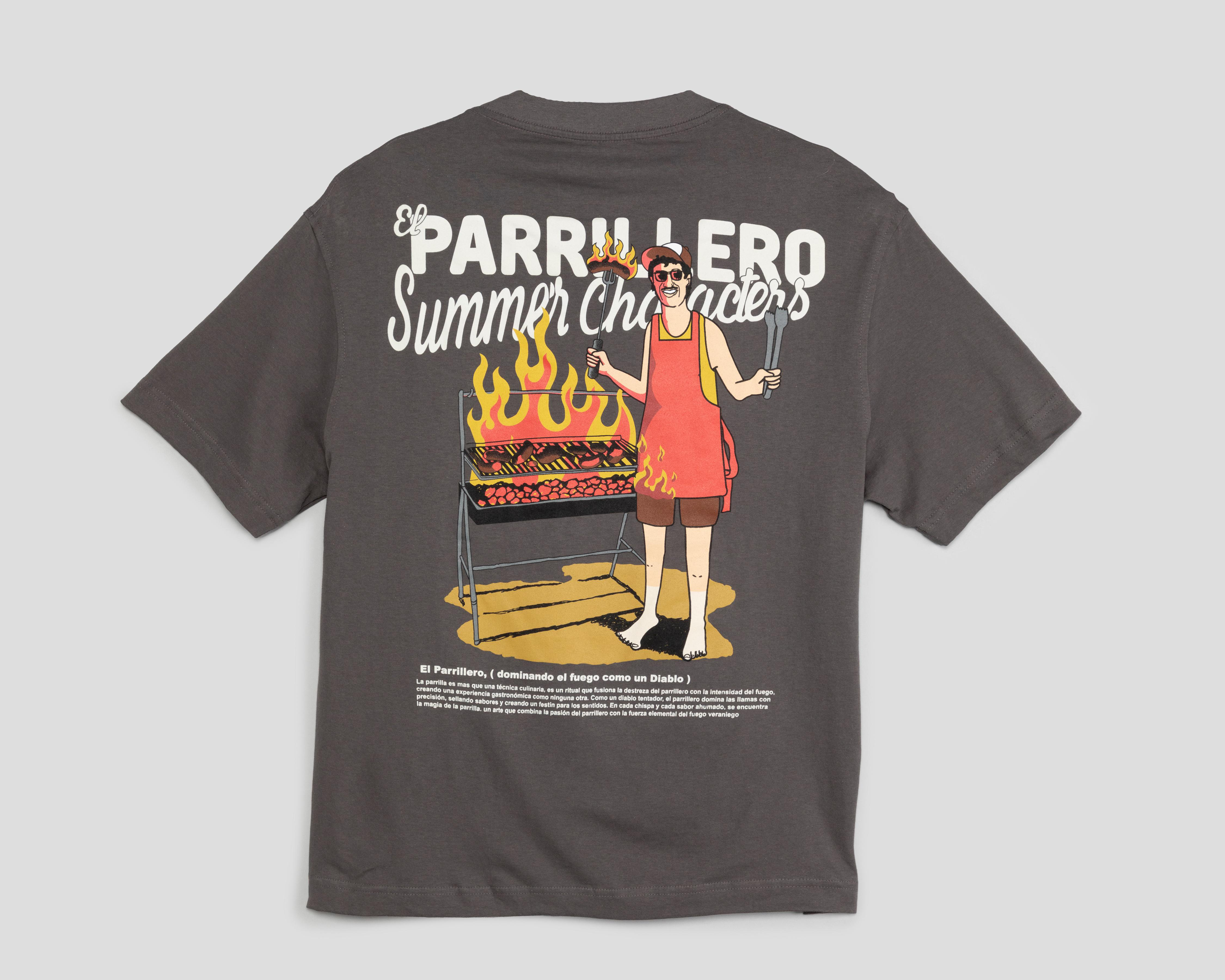 Foto 2 | Playera de Cuello Redondo Refill para Hombre
