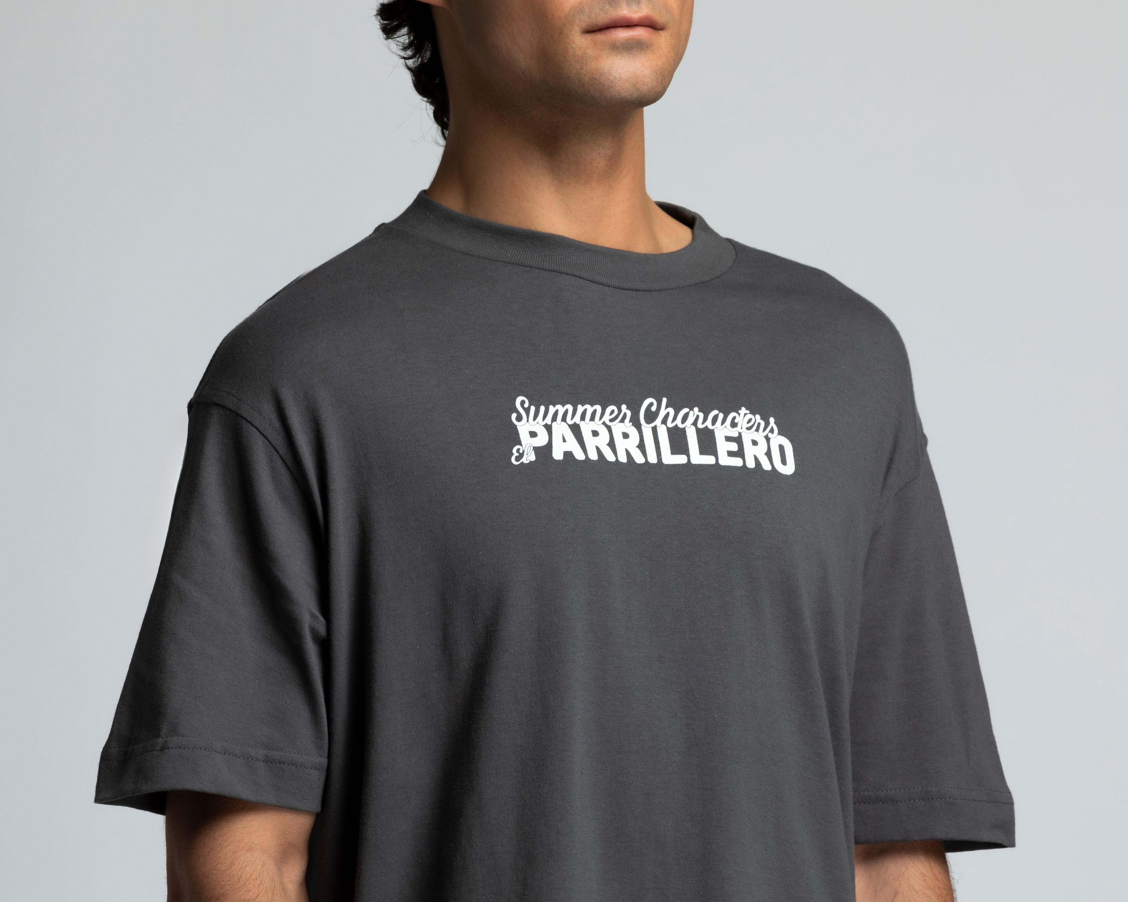 Foto 5 pulgar | Playera de Cuello Redondo Refill para Hombre