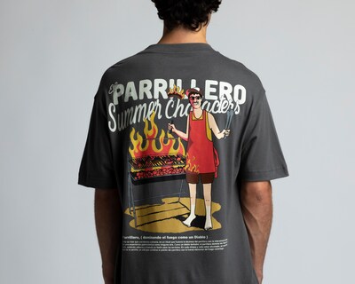 Foto 5 | Playera de Cuello Redondo Refill para Hombre