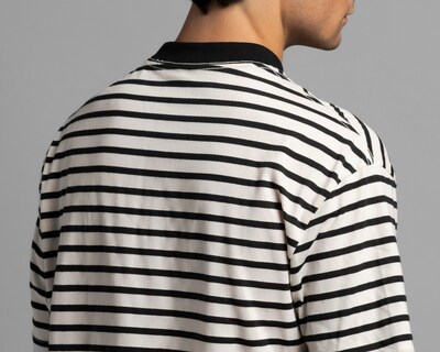 Foto 5 | Playera Cuello Redondo Blanca Strona para Hombre