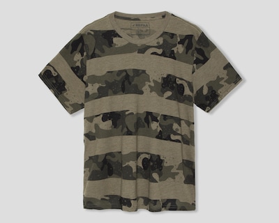 Foto 1 | Playera de Cuello Redondo Verde Refill para Hombre