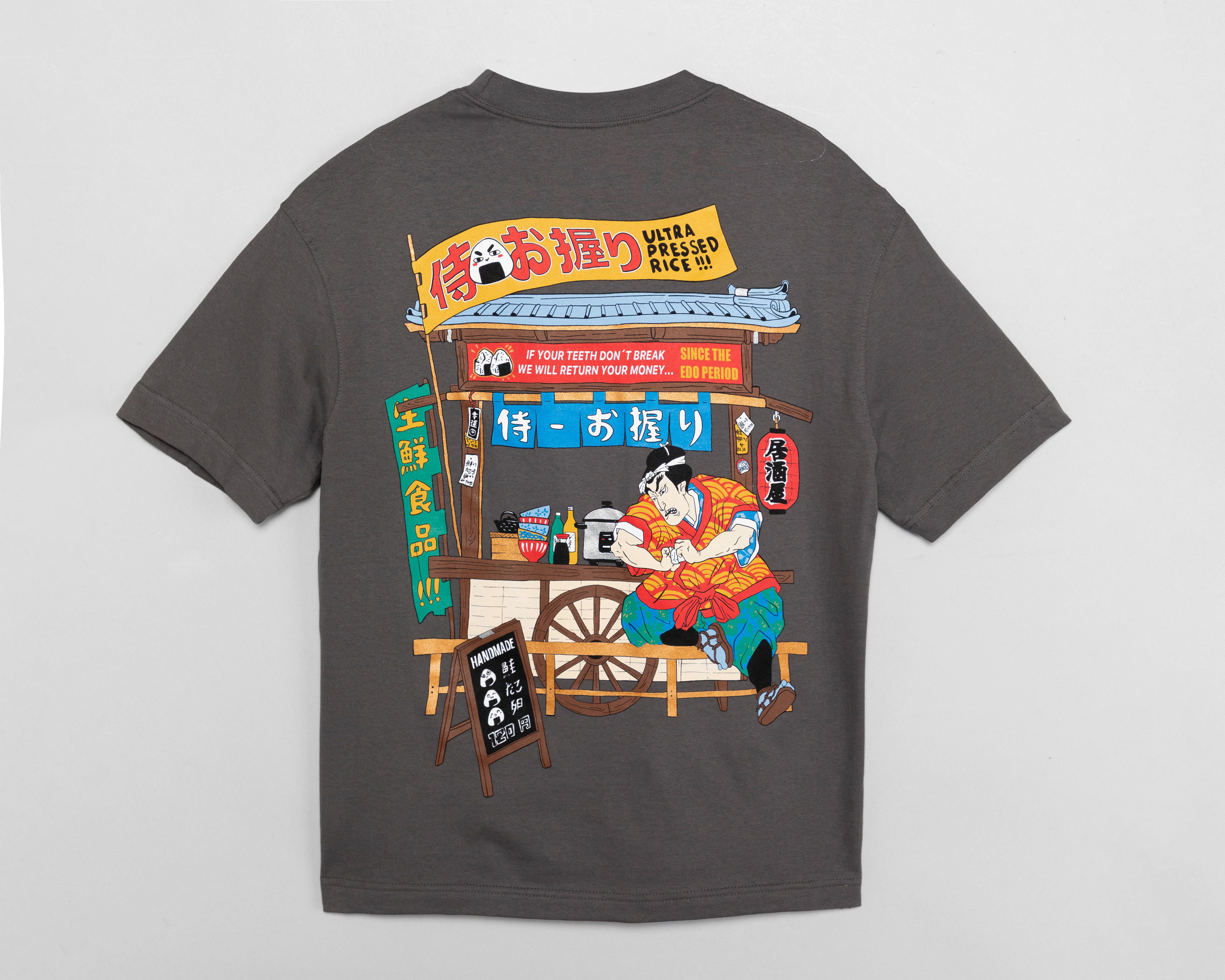 Foto 2 | Playera de Cuello Redondo Strona Negra para Hombre