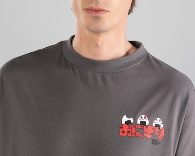 Foto 4 | Playera de Cuello Redondo Strona Negra para Hombre
