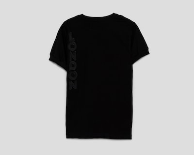 Foto 2 | Playera de Cuello Redondo Negro Boy London para Hombre