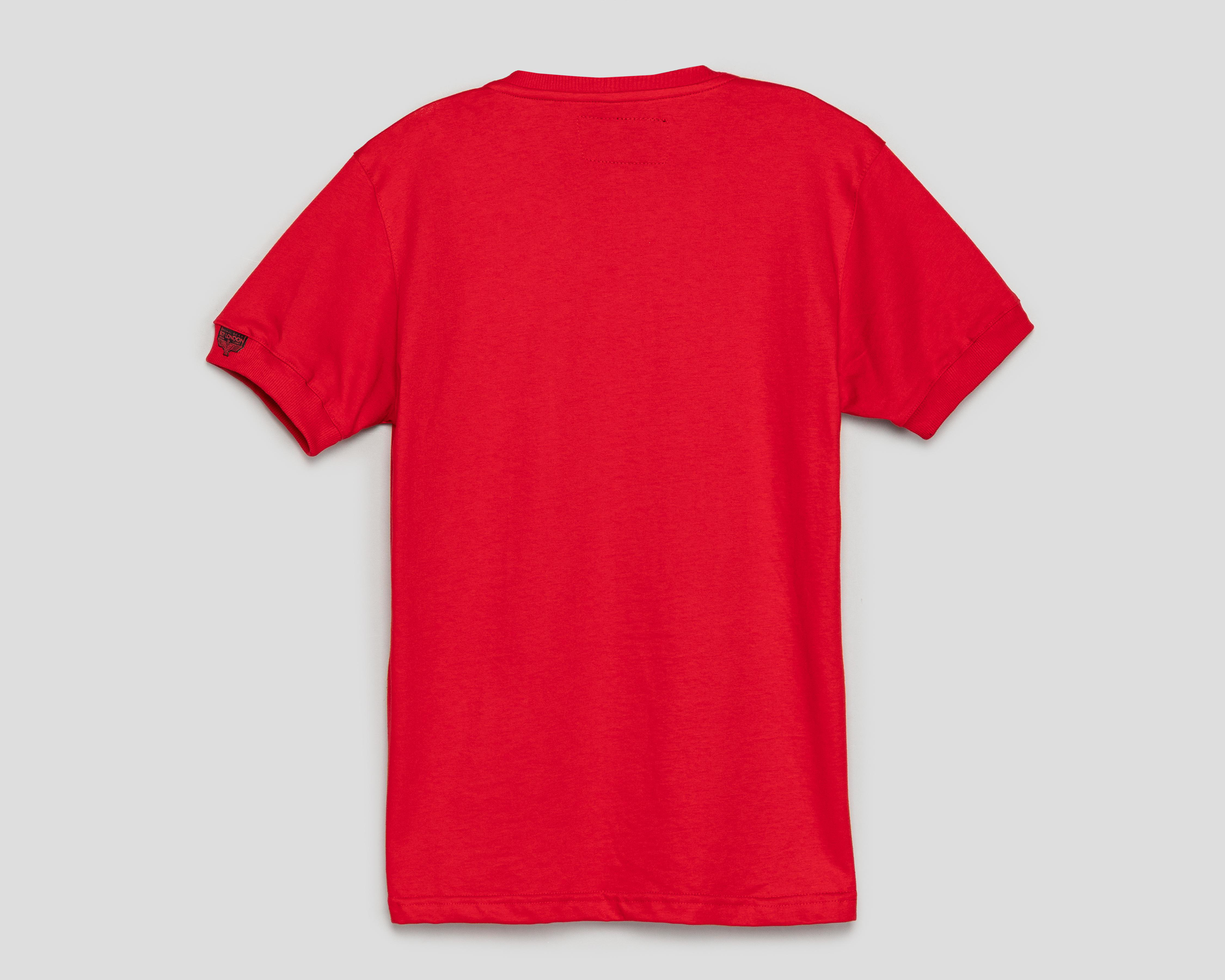 Foto 3 pulgar | Playera de Cuello Redondo Roja Boy London para Hombre