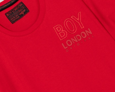Foto 3 | Playera de Cuello Redondo Roja Boy London para Hombre