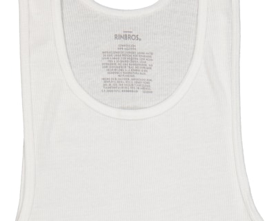 Foto 3 | Camiseta Interior Cuello Redondo Rinbros para Hombre 3 Piezas