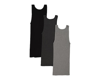 Foto 2 | Camiseta Interior Cuello Redondo Rinbros para Hombre 3 Piezas
