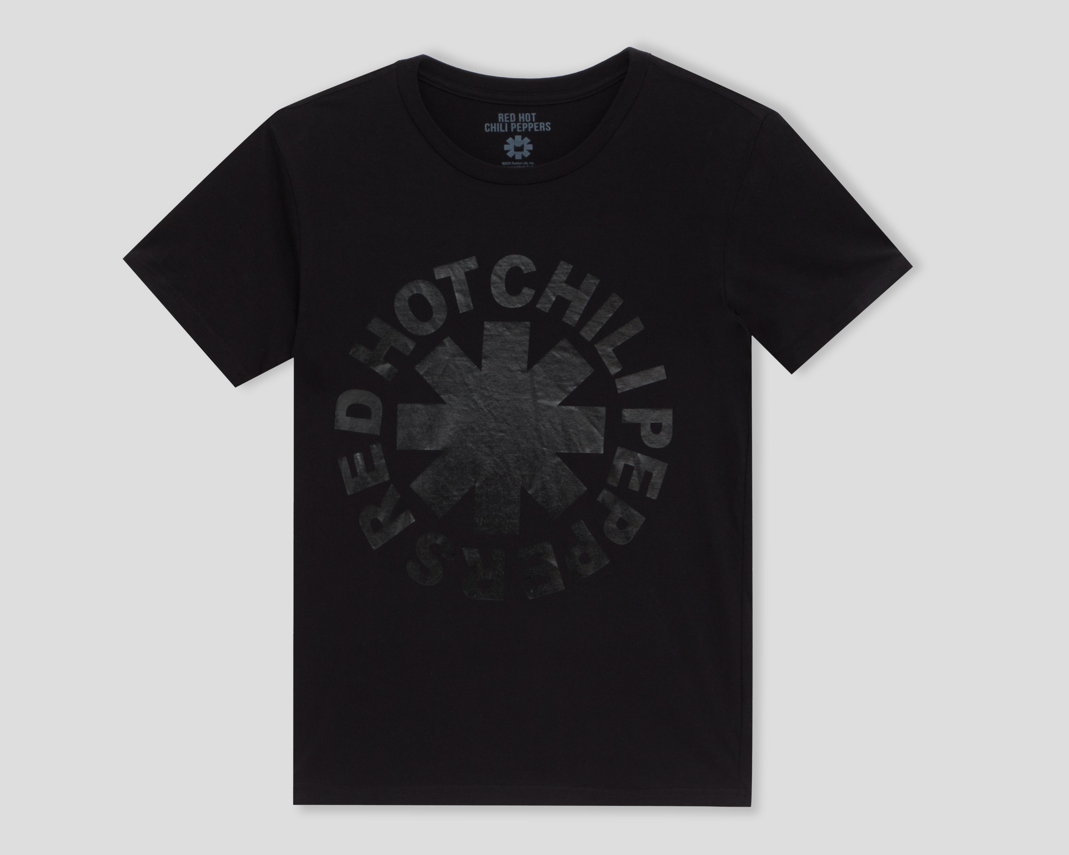 Foto 2 pulgar | Playera Cuello Redondo Red Hot Chilli Peppers para Hombre