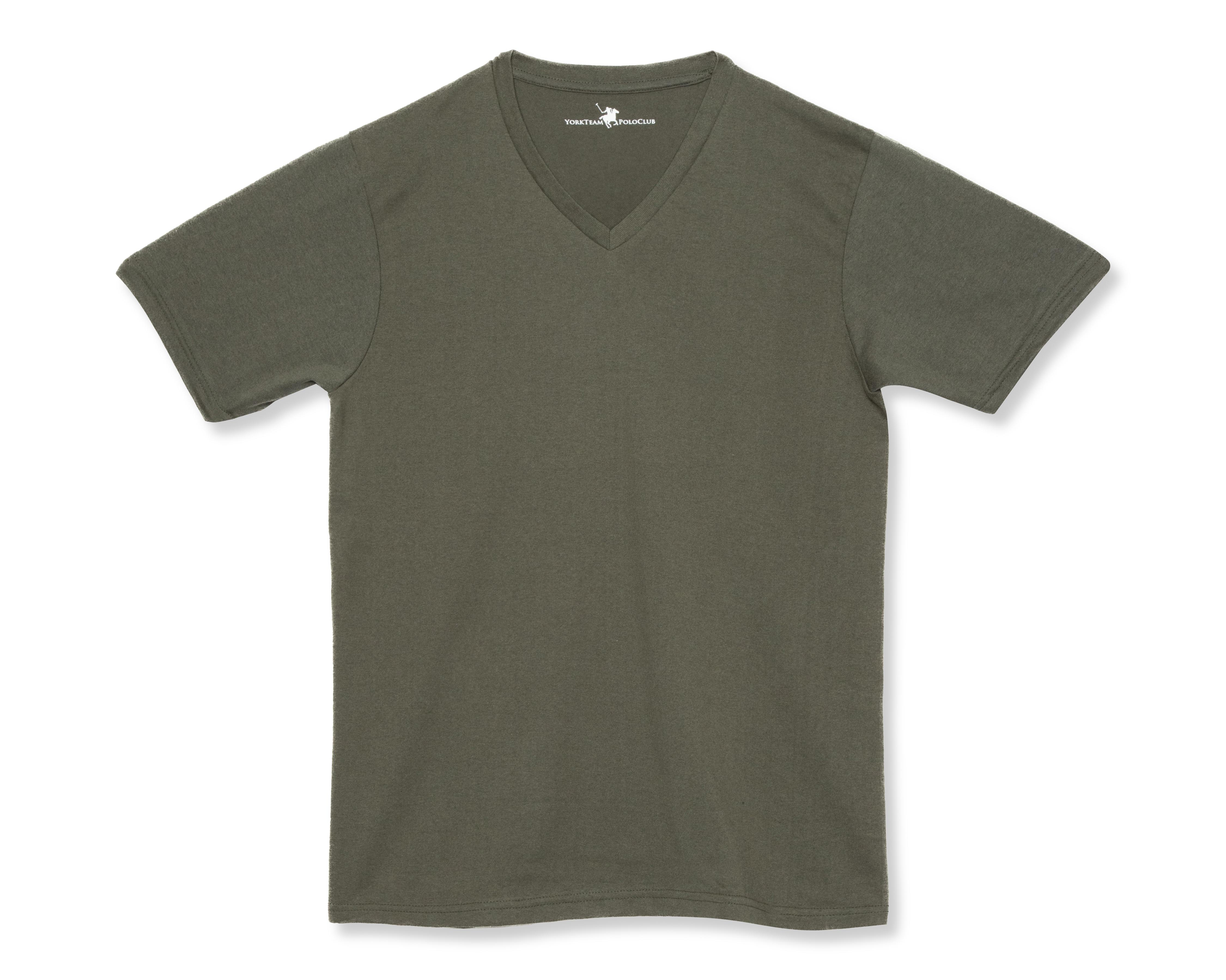 Foto 4 pulgar | Camiseta Interior Cuello V York Team Polo Club para Hombre 3 Piezas