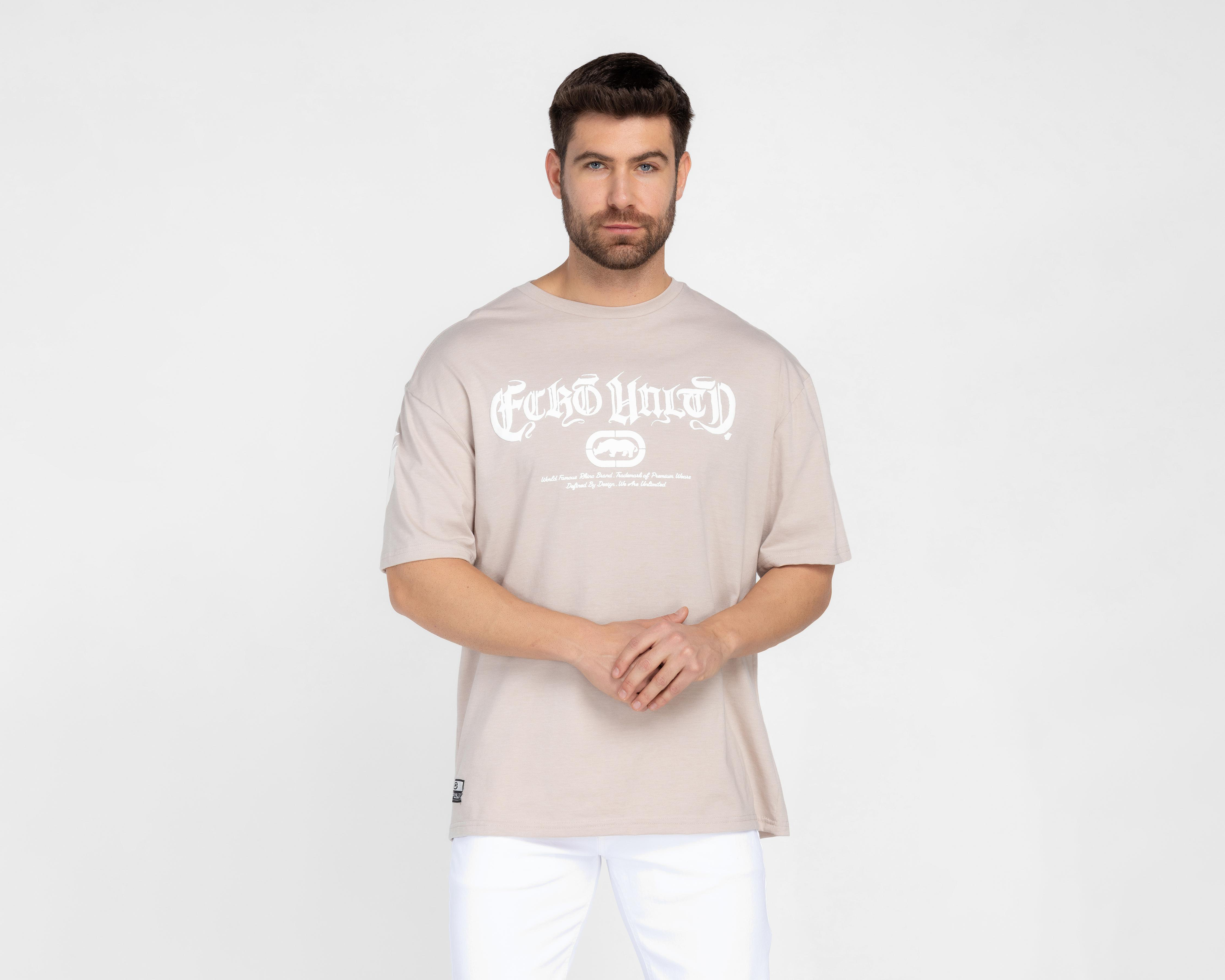 Foto 2 pulgar | Playera Eckó Unltd. Cuello Redondo para Hombre