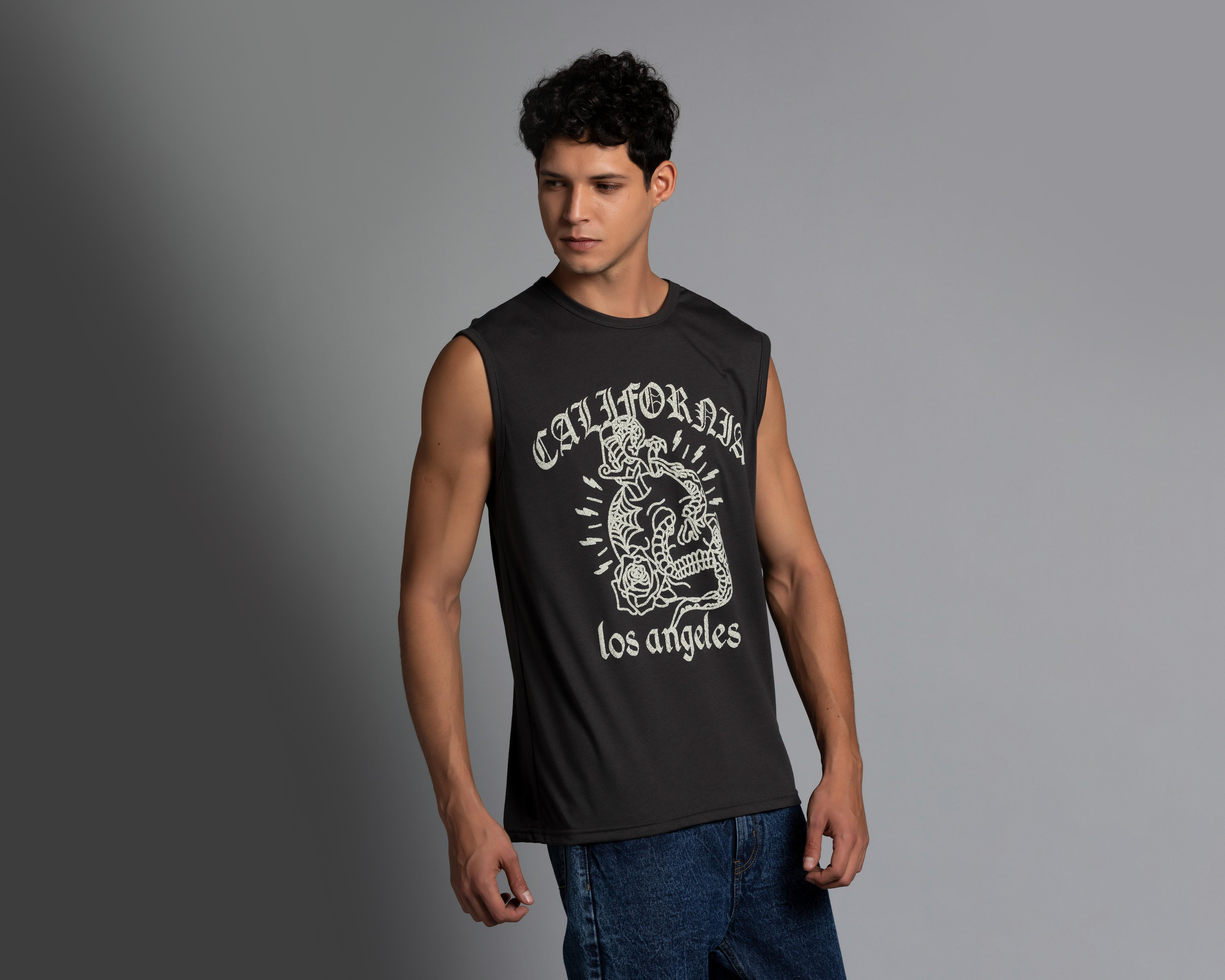 Foto 1 | Playera Strona Cuello Redondo