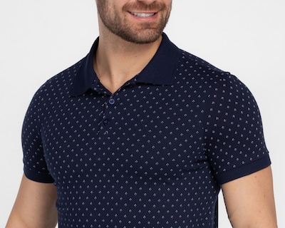 Foto 3 | Playera Polo Refill Azul Marino para Hombre