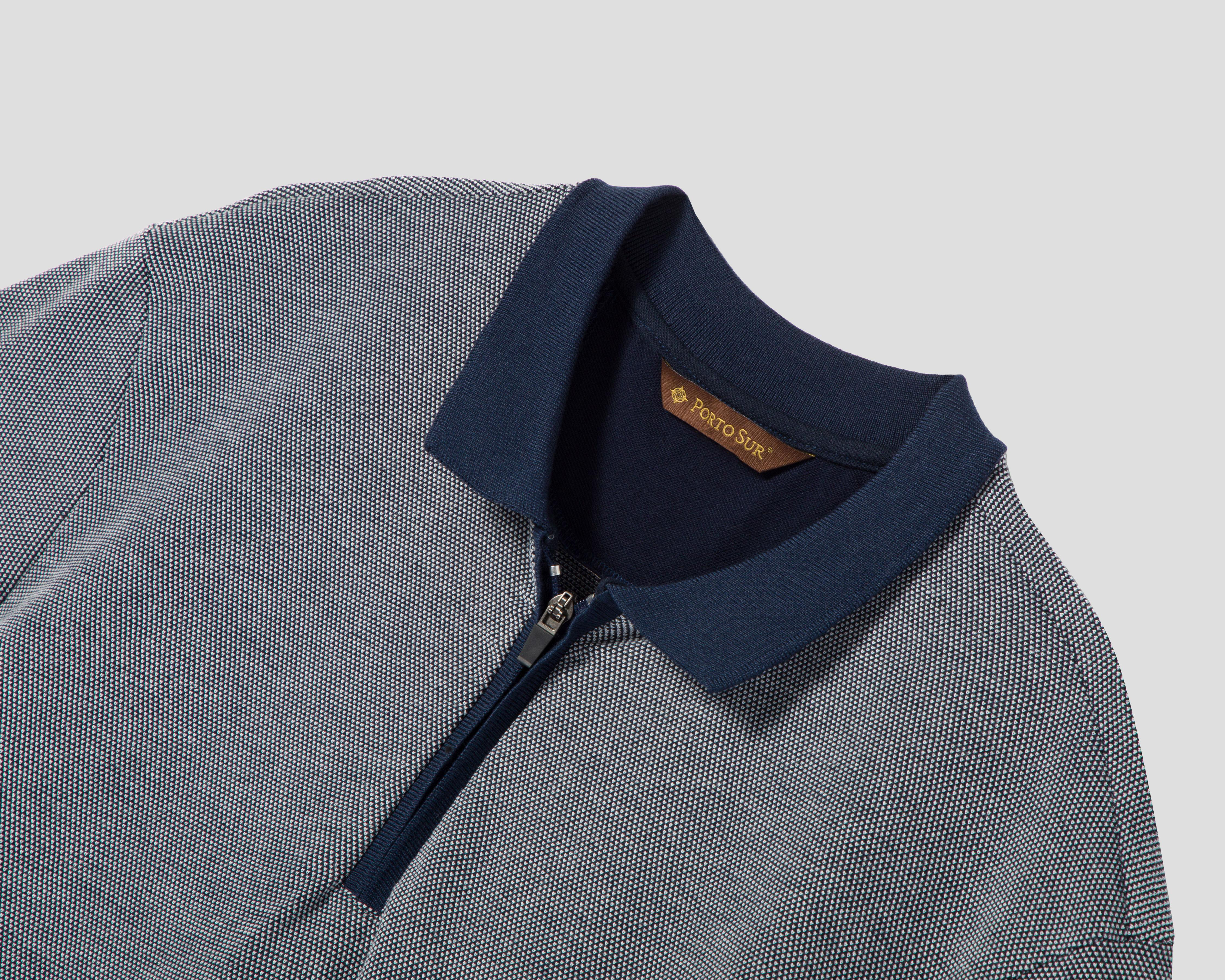 Foto 4 pulgar | Playera Polo Porto Sur Azul para Hombre