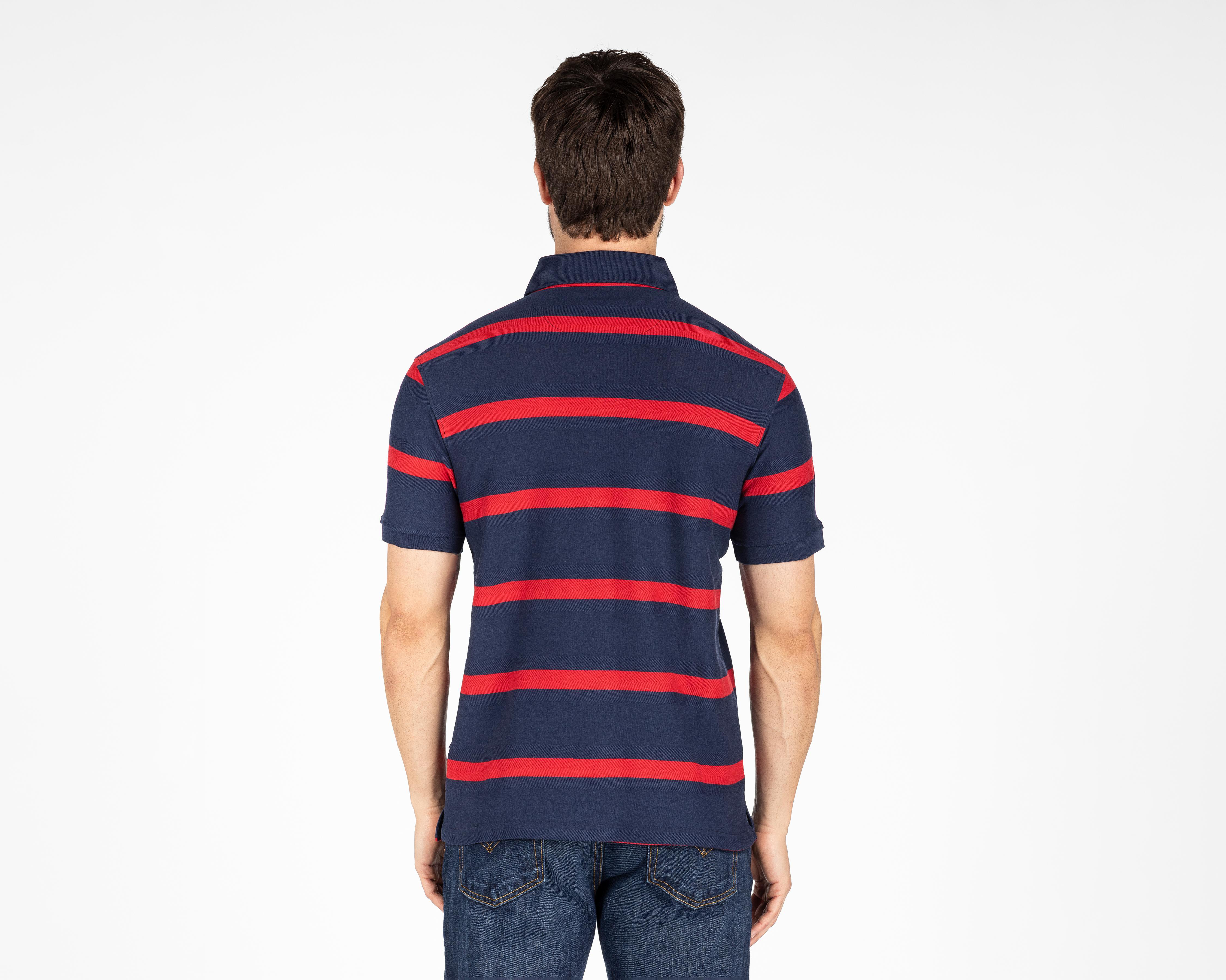 Foto 3 pulgar | Playera Polo York Team Polo Club Azul para Hombre
