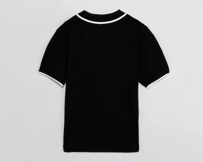 Foto 2 | Playera Polo Forever 21 Negra para Hombre