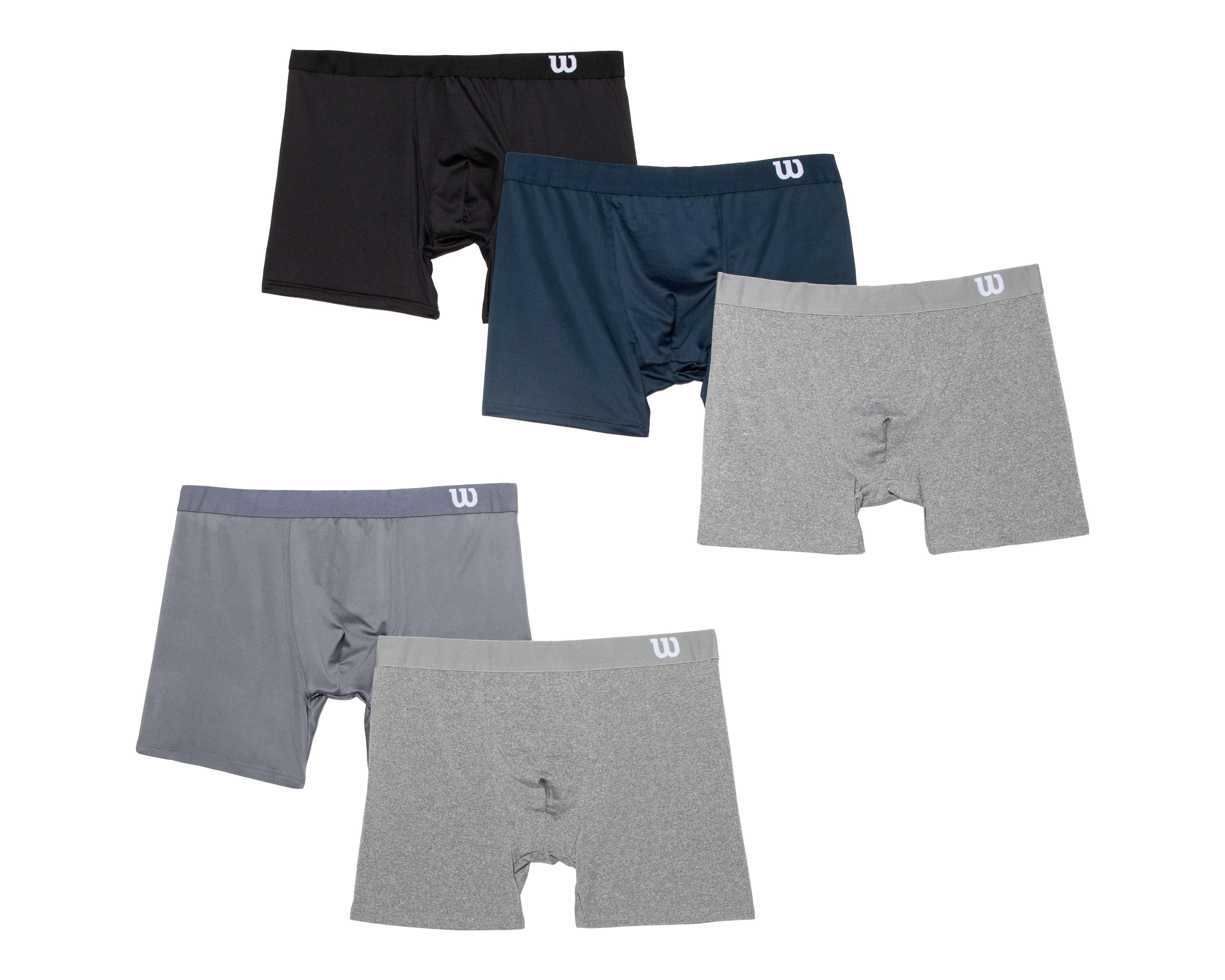 Bóxer Largo Wilson para Hombre 5 Piezas