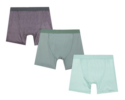 Foto 2 | Bóxer Largo Reebok para Hombre 3 Piezas
