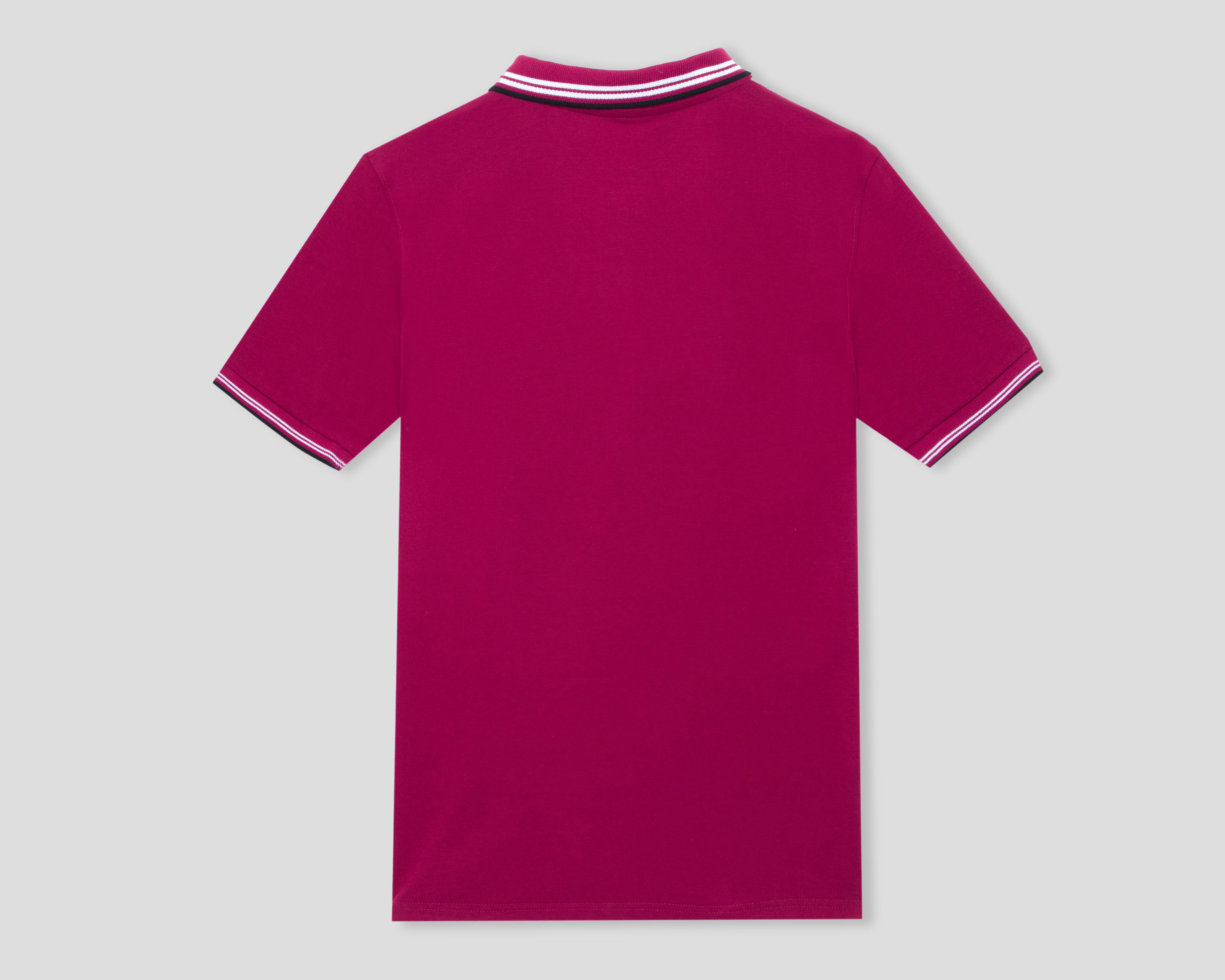 Foto 2 | Playera Polo K-Swiss Vino para Hombre