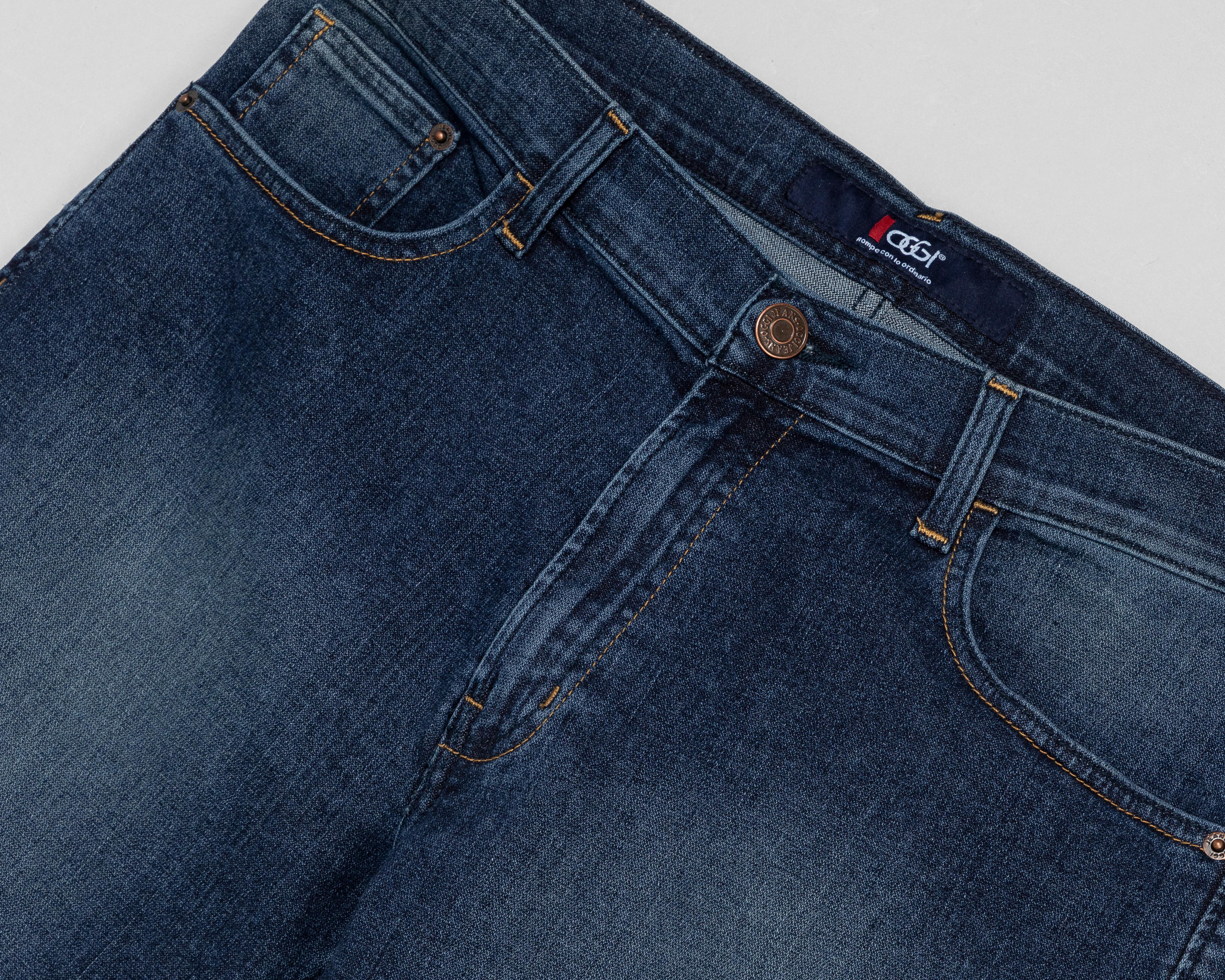 Foto 4 pulgar | Jeans Regular Oggi Risk Vintage para Hombre