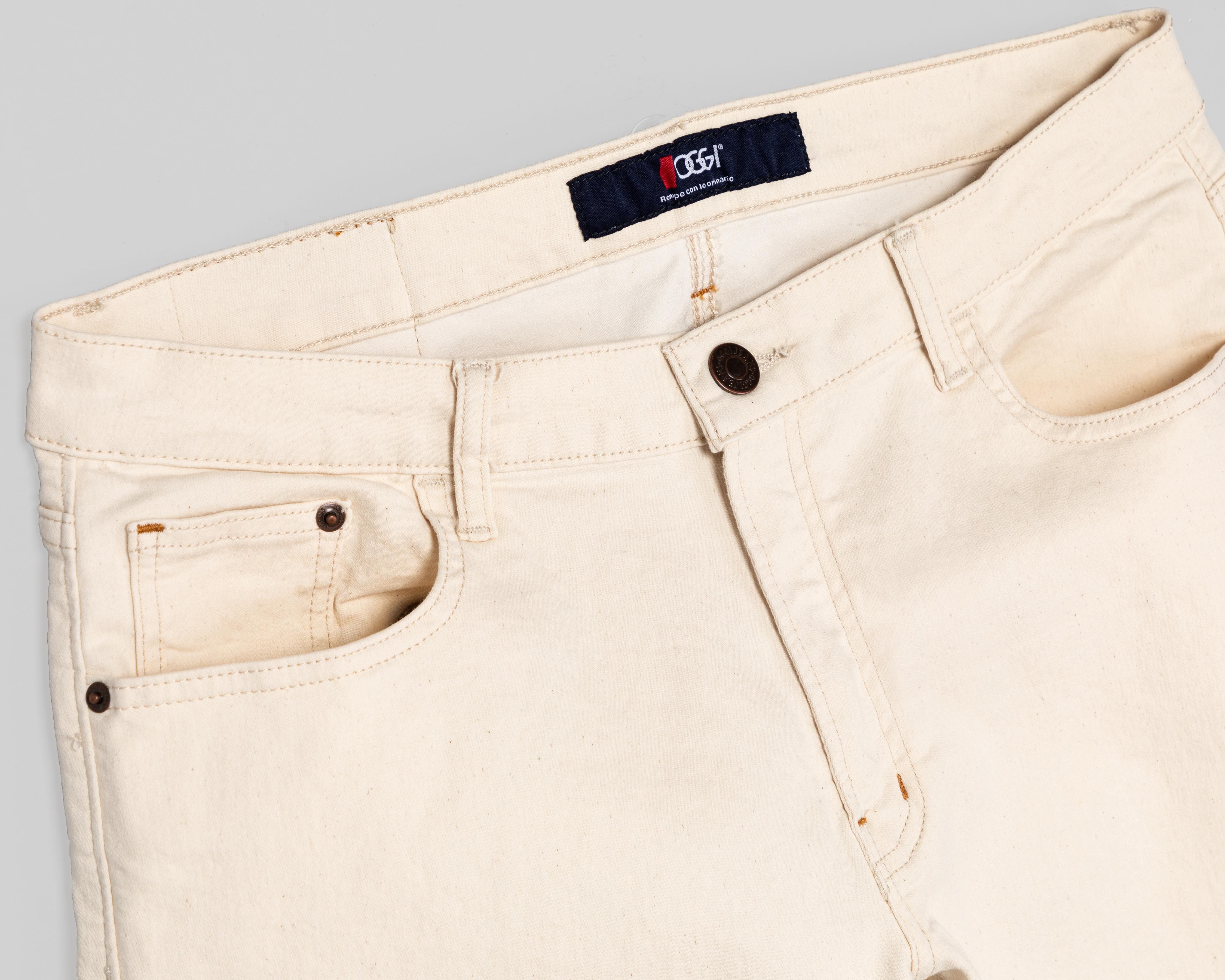 Foto 4 pulgar | Jeans Recto Oggi Vaxter Crudo para Hombre