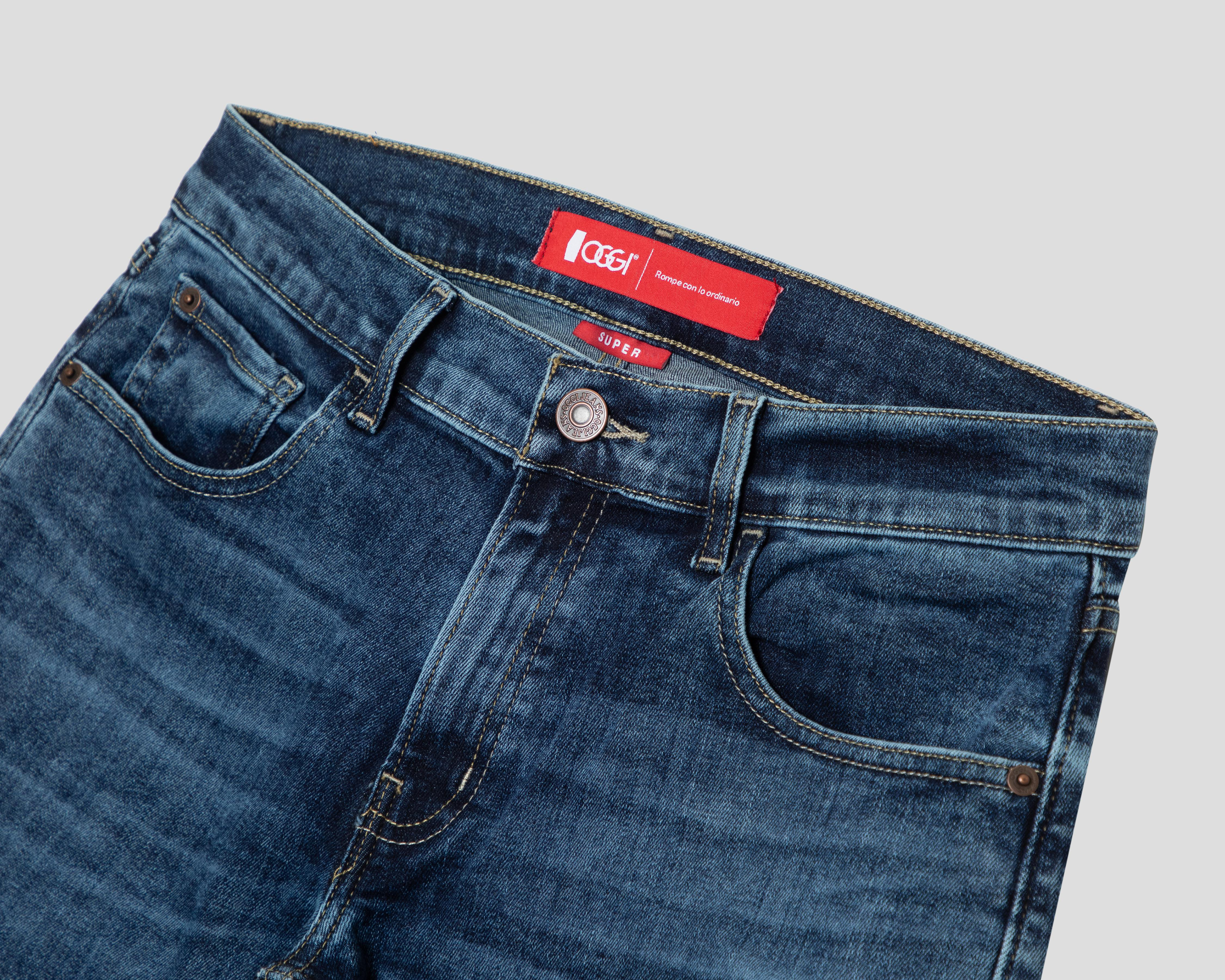 Foto 4 pulgar | Jeans Recto Oggi Iron para Hombre