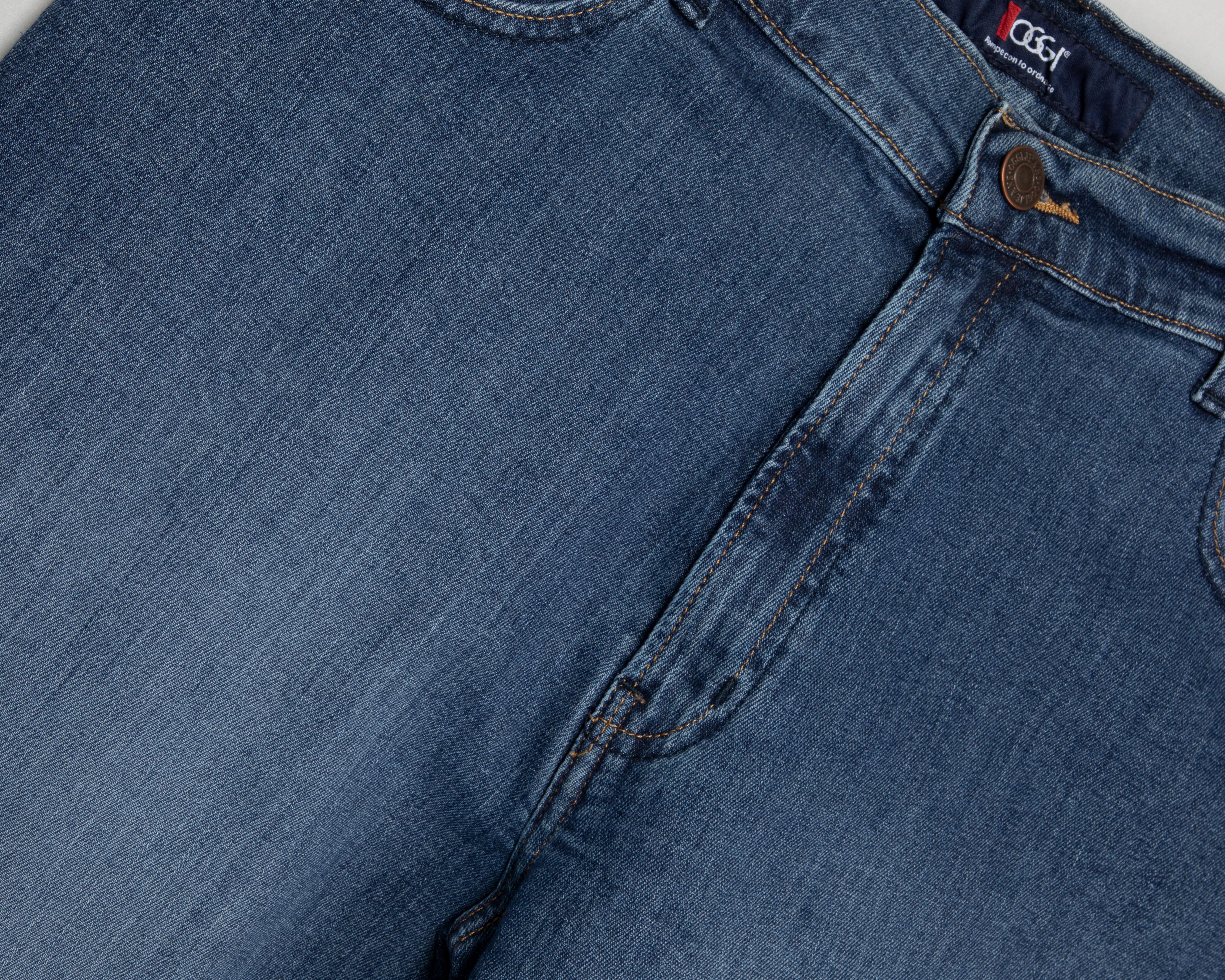 Foto 4 pulgar | Jeans Regular Oggi Iron Vintage para Hombre