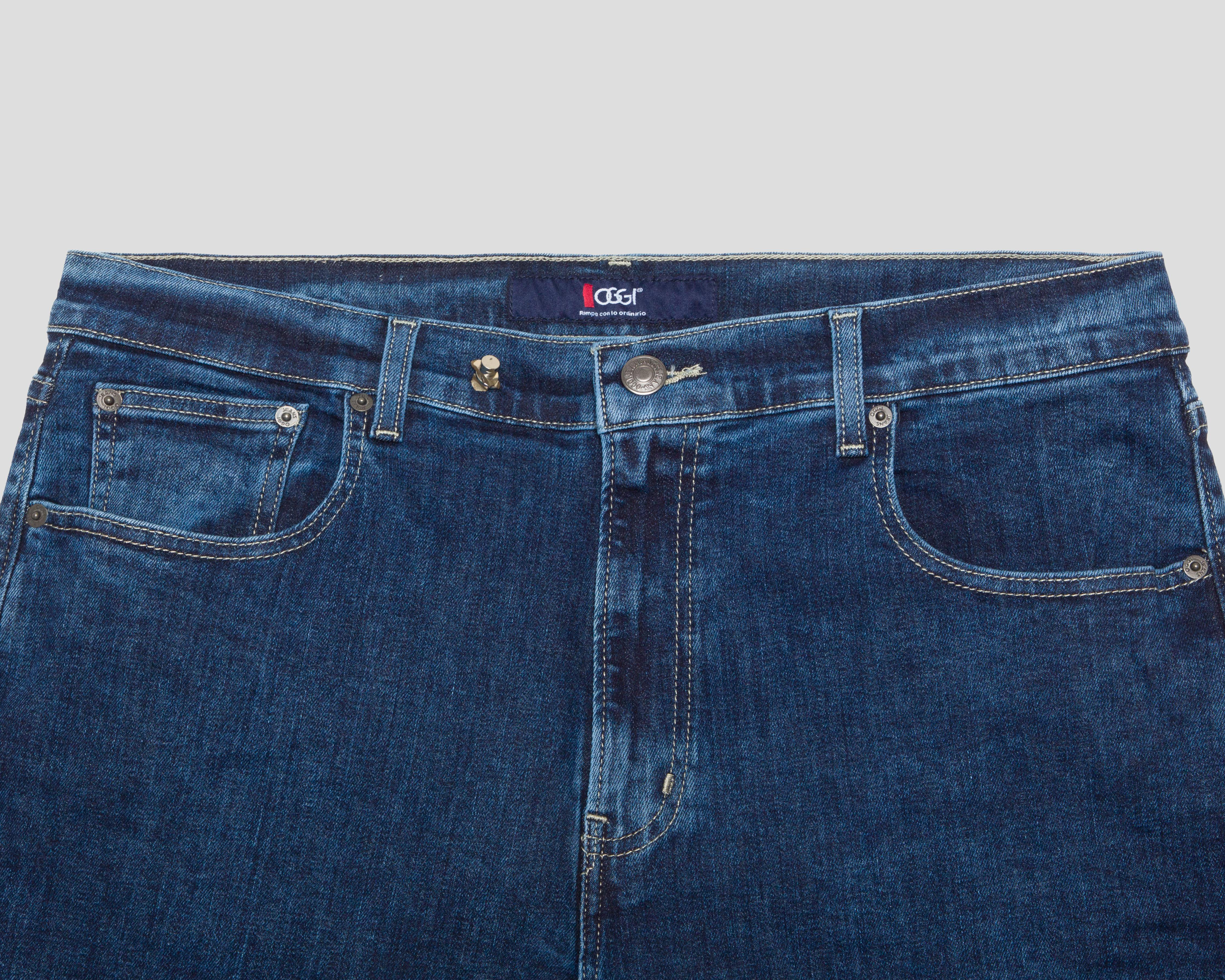 Foto 4 pulgar | Jeans Recto Oggi Ragnar Iron Sky Stone para Hombre
