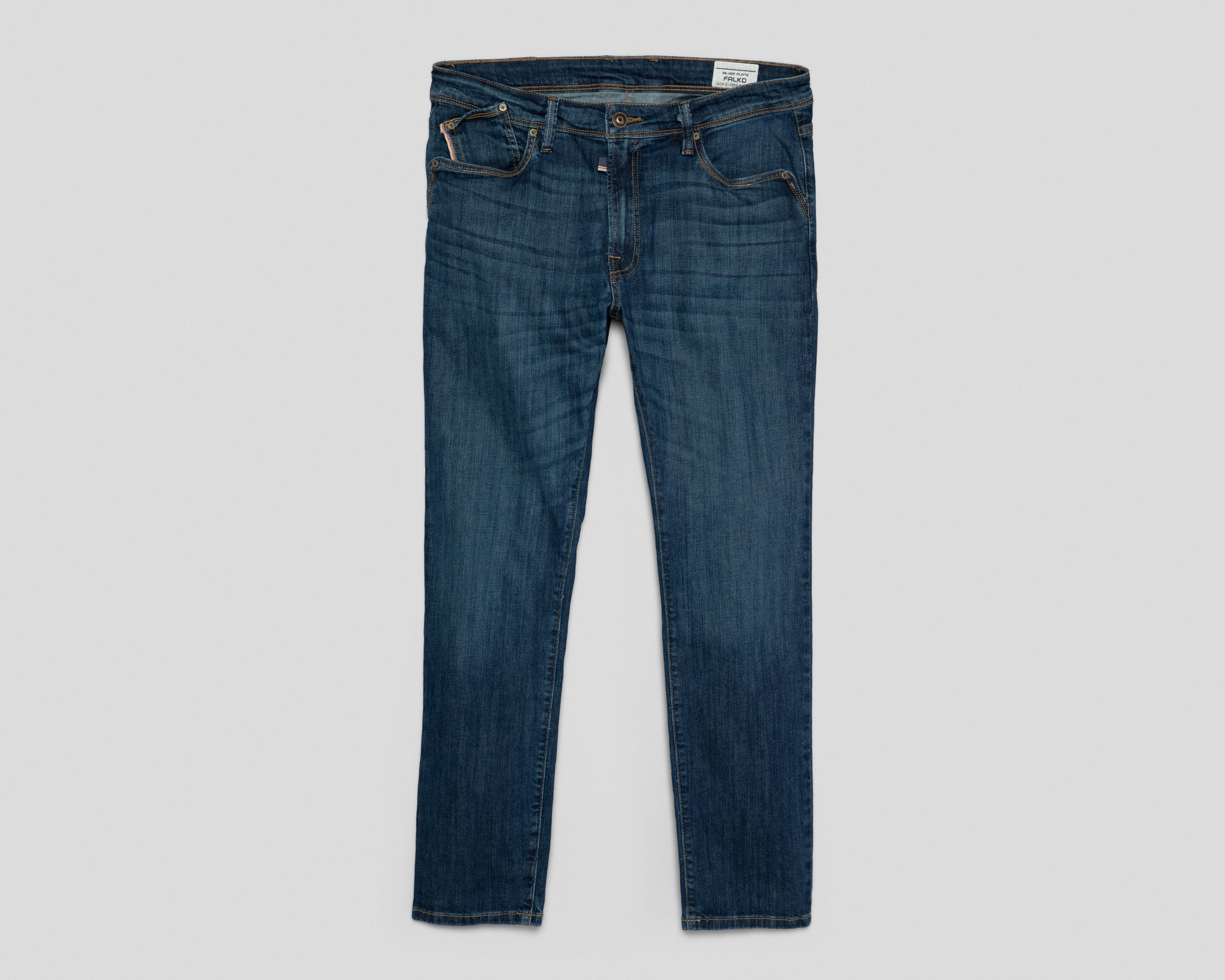 Foto 2 pulgar | Jeans Slim Fit Silver Plate Falko B2 para Hombre