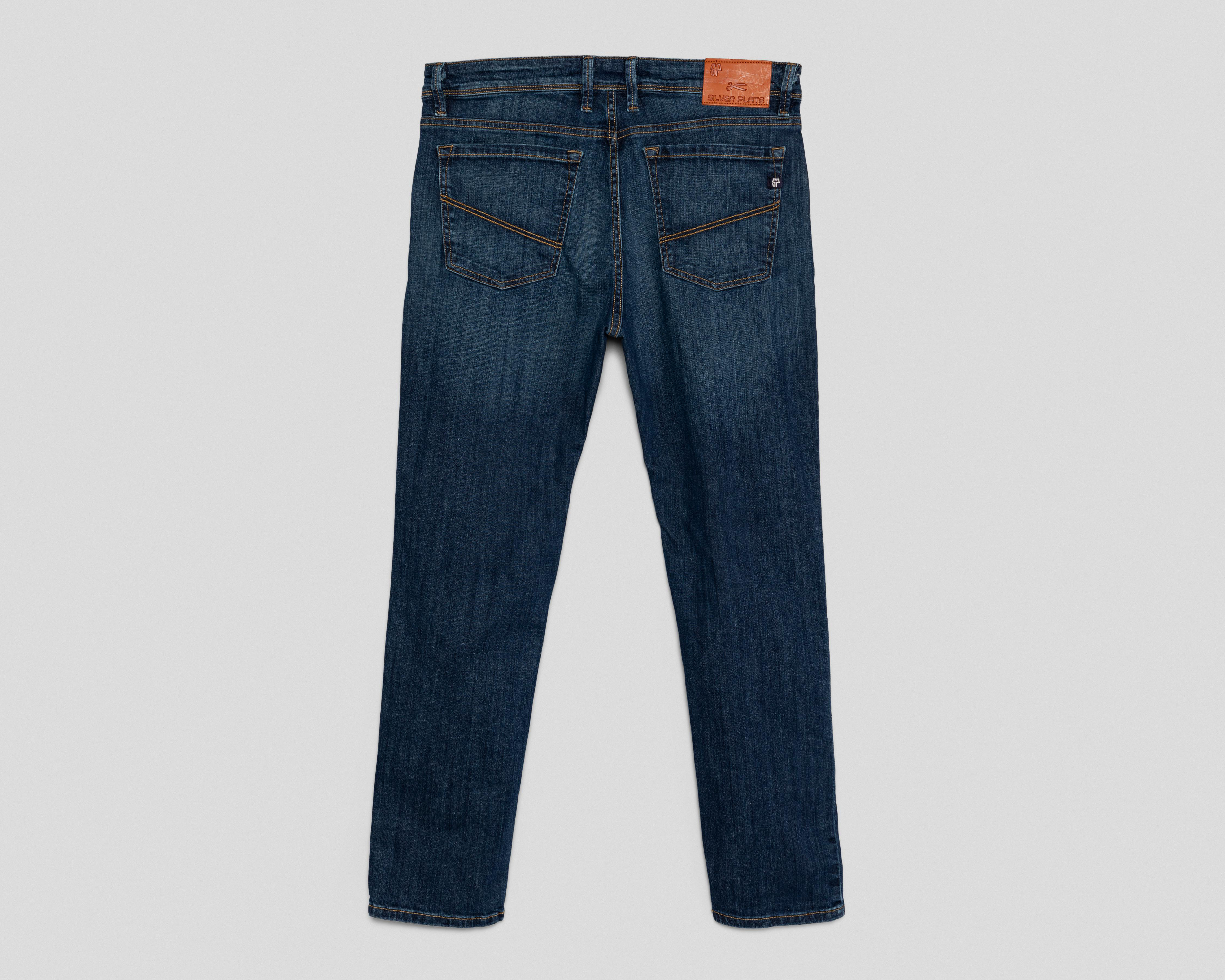 Foto 3 pulgar | Jeans Slim Fit Silver Plate Falko B2 para Hombre