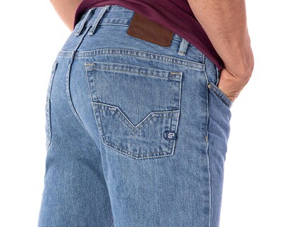 Foto 4 | Jeans Recto Silver Plate 701 para Hombre
