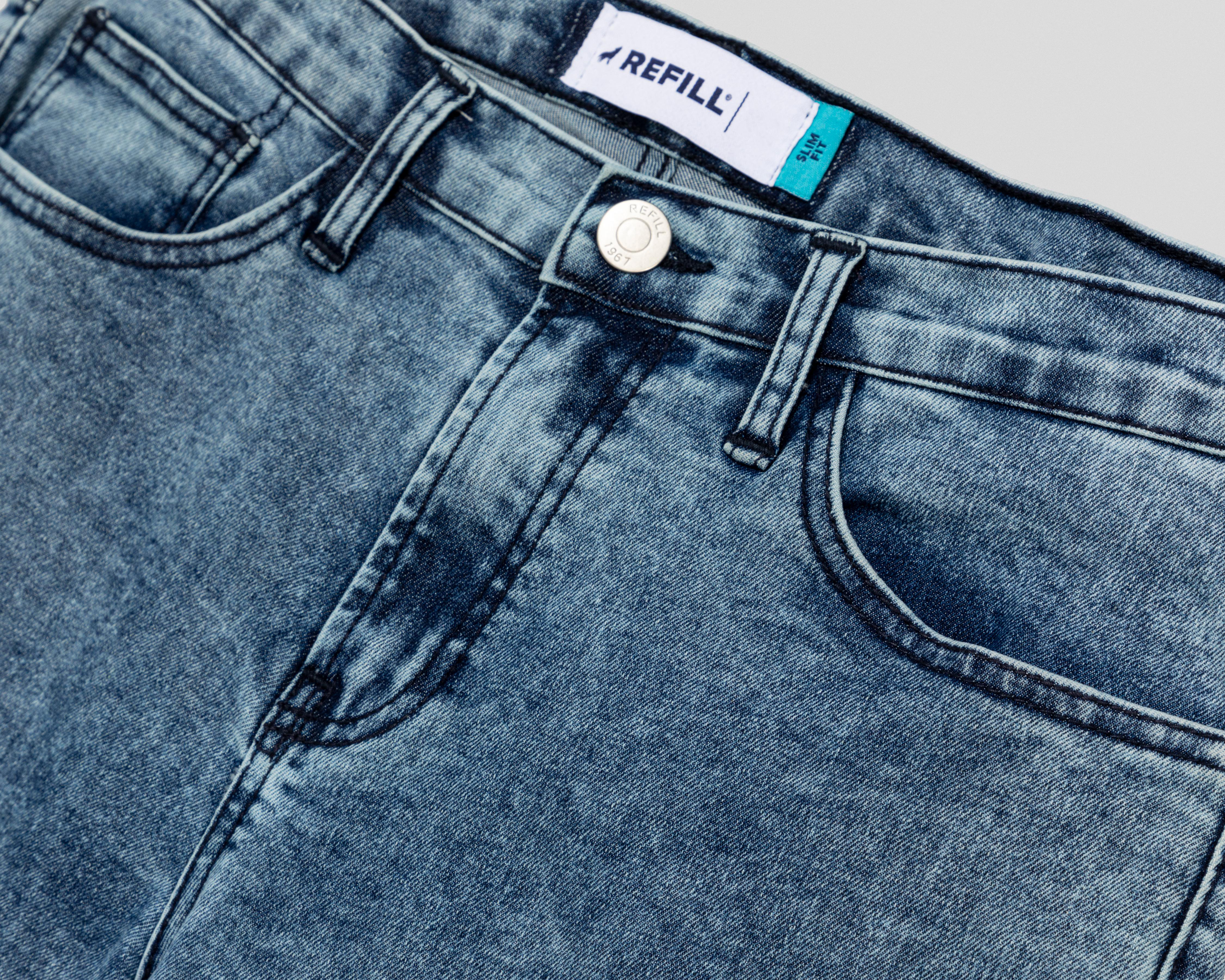 Foto 4 pulgar | Jeans Slim Refill para Hombre