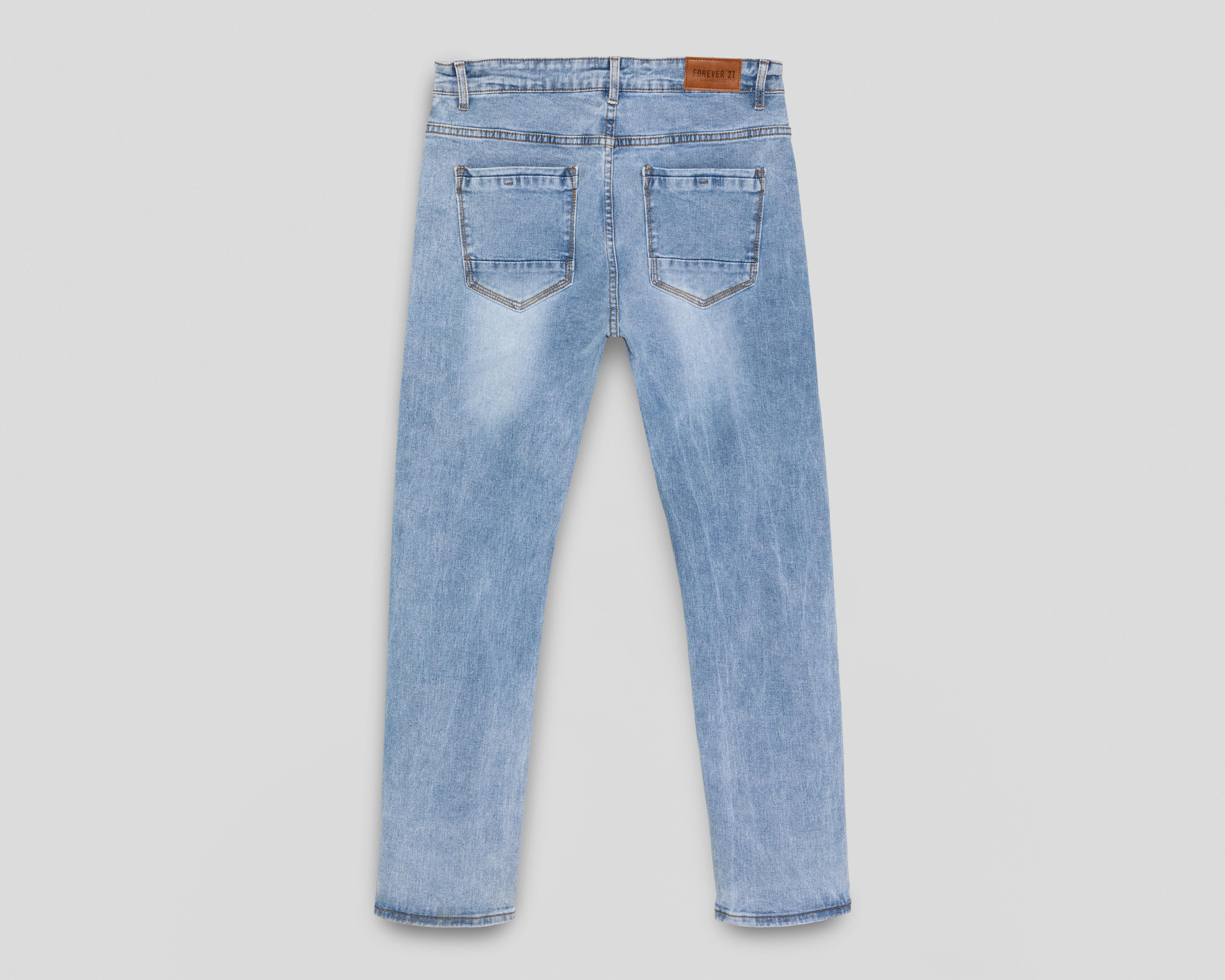 Foto 3 pulgar | Jeans Recto Forever 21 para Hombre