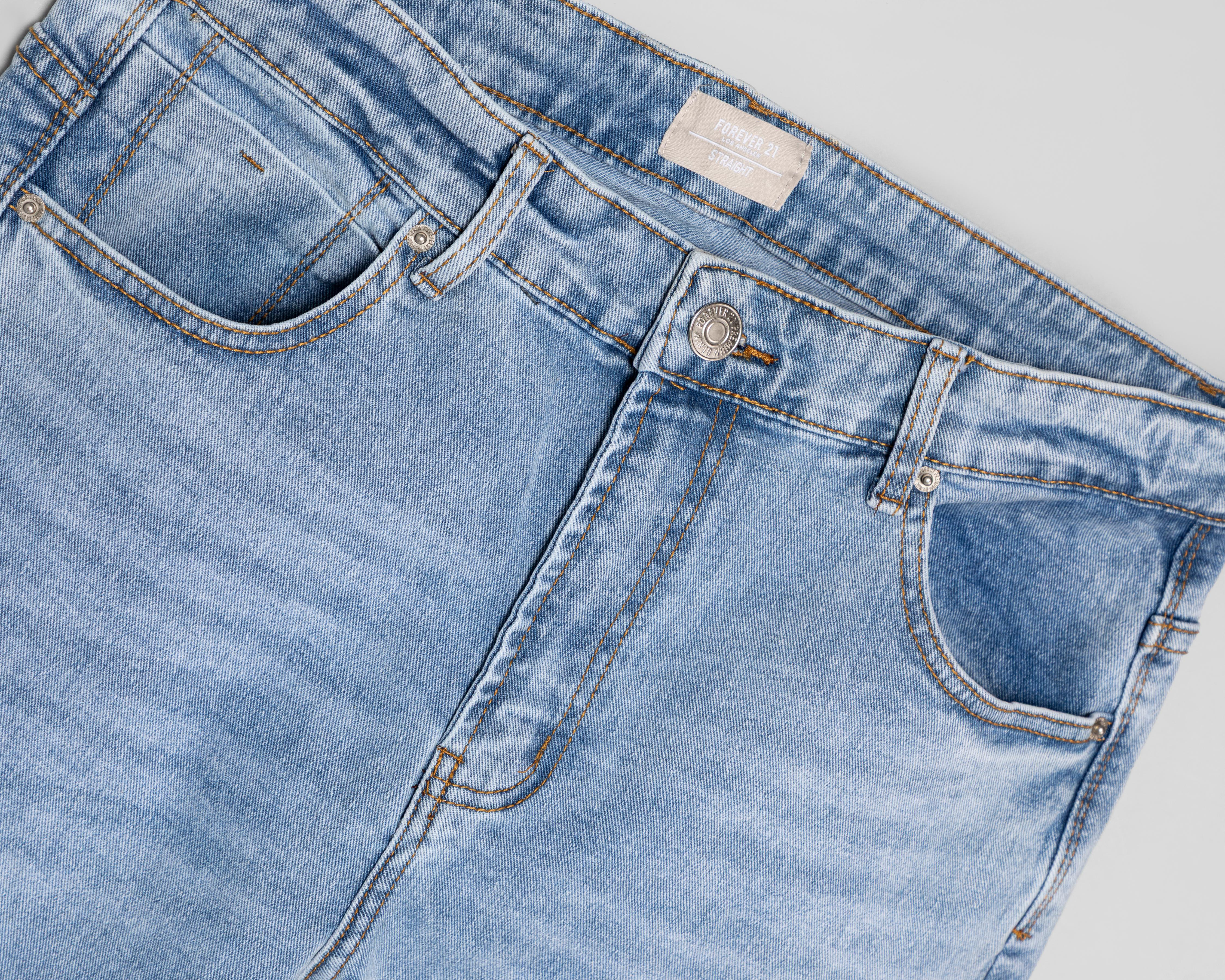 Foto 4 pulgar | Jeans Recto Forever 21 para Hombre