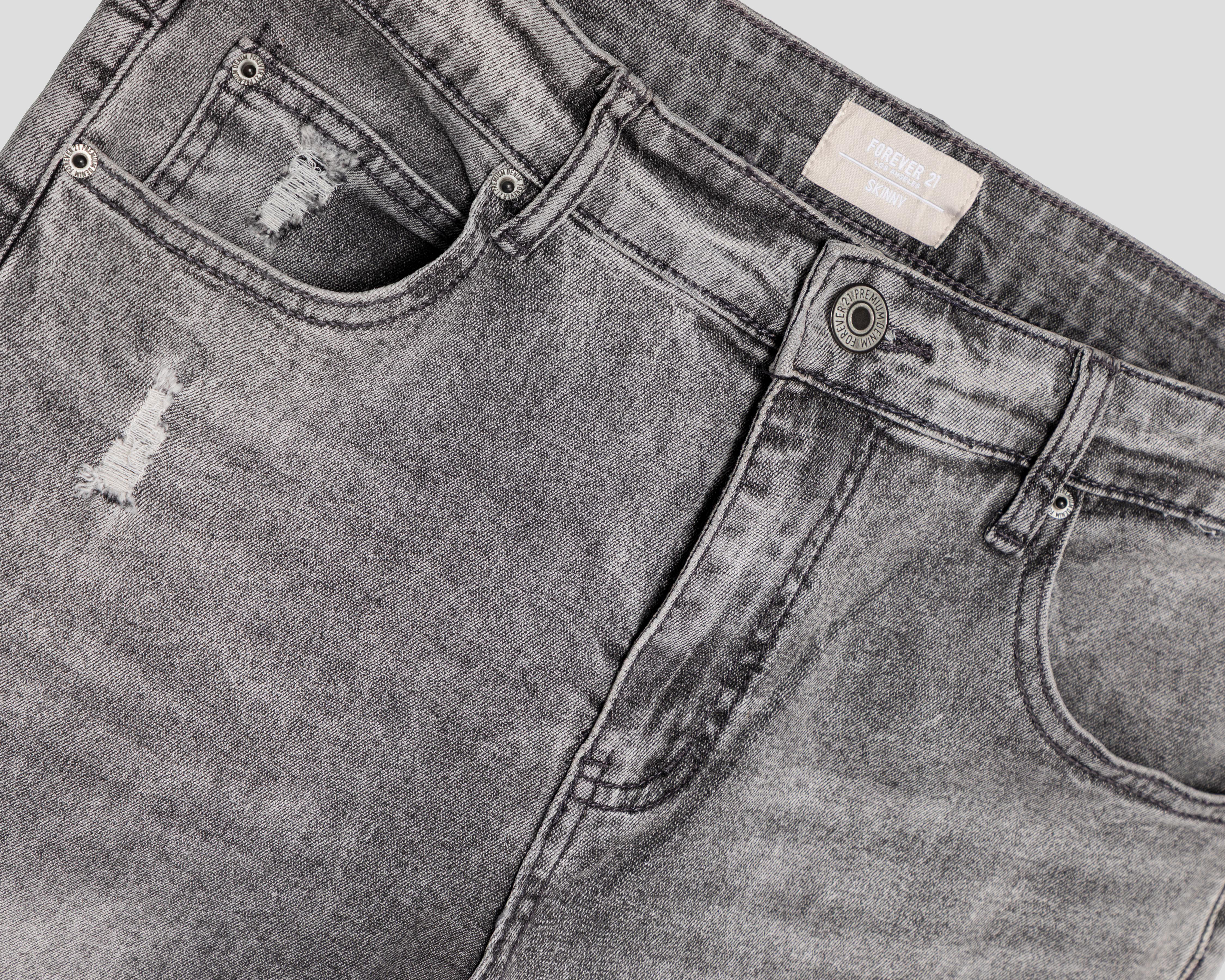 Foto 4 pulgar | Jeans Skinny Forever 21 para Hombre