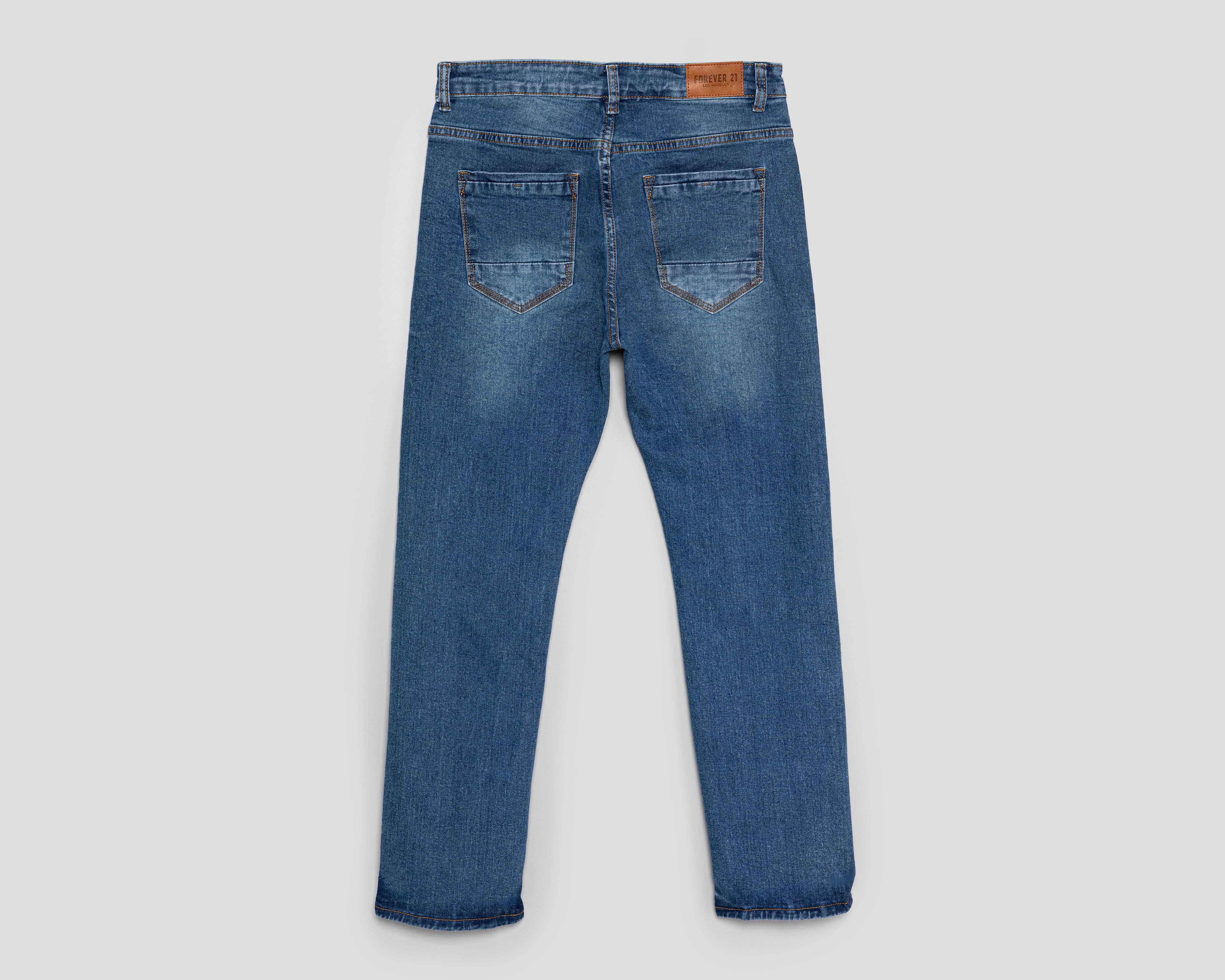 Foto 3 pulgar | Jeans Recto Forever 21 para Hombre