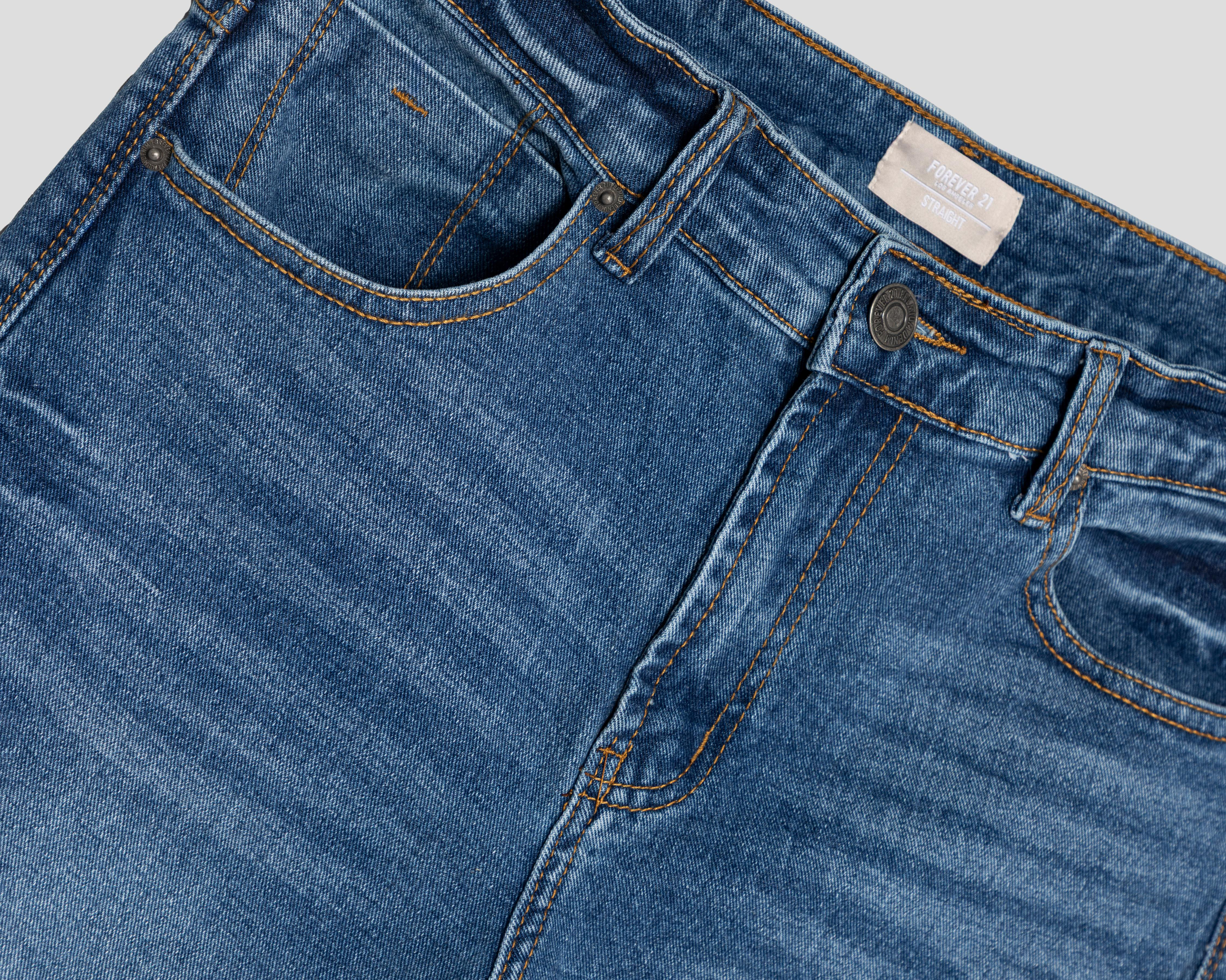 Foto 4 pulgar | Jeans Recto Forever 21 para Hombre