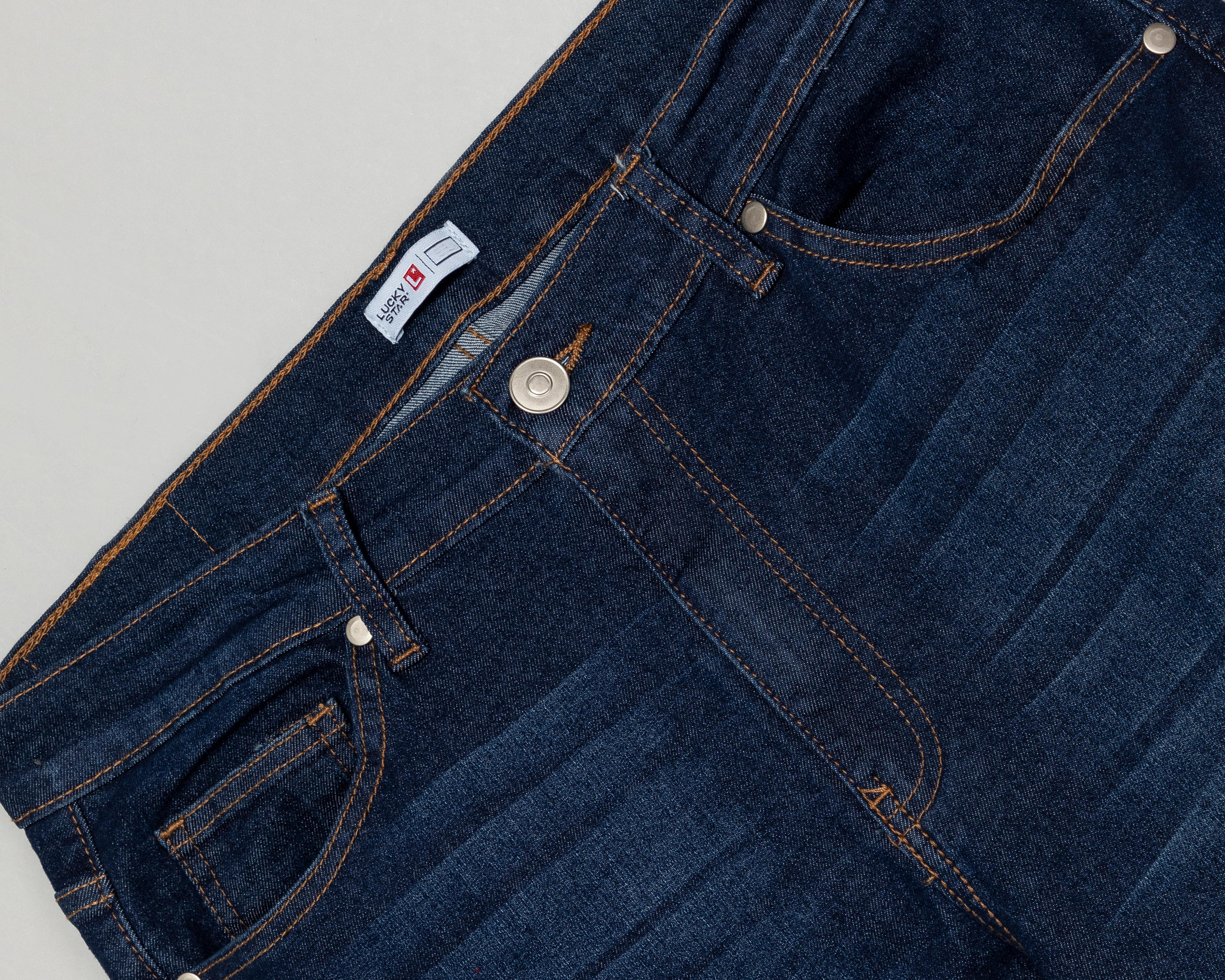 Foto 4 pulgar | Jeans Skinny Lucky Star para Hombre