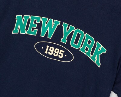 Foto 3 | Playera de Cuello Redondo Azul Marino Refill para Hombre